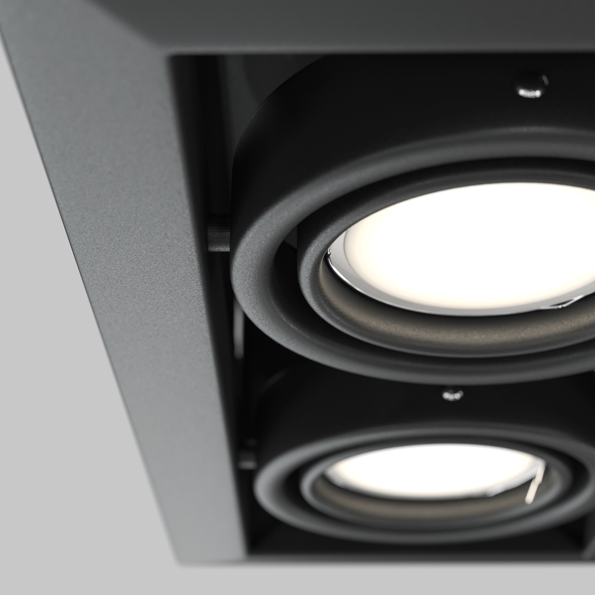 Corp de iluminat încastrat Metal Modern, Metal Negru, 10W, MAYTONI DL008-2-02-B [6]