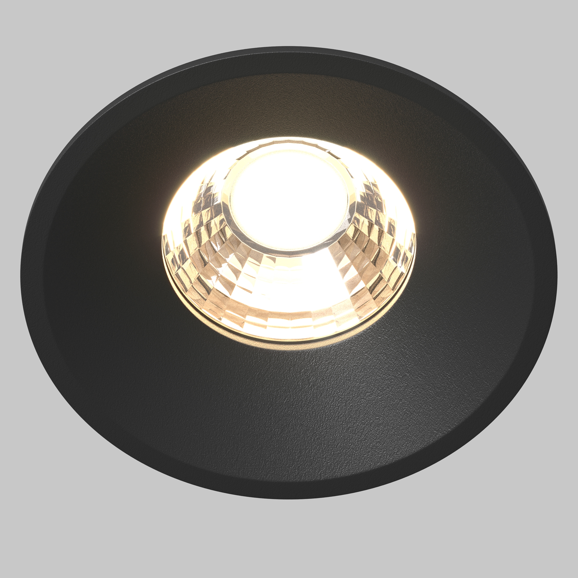 Corp de iluminat încastrat Rotund, Aluminiu Negru, 12W, MAYTONI DL058-12W3K-B [8]