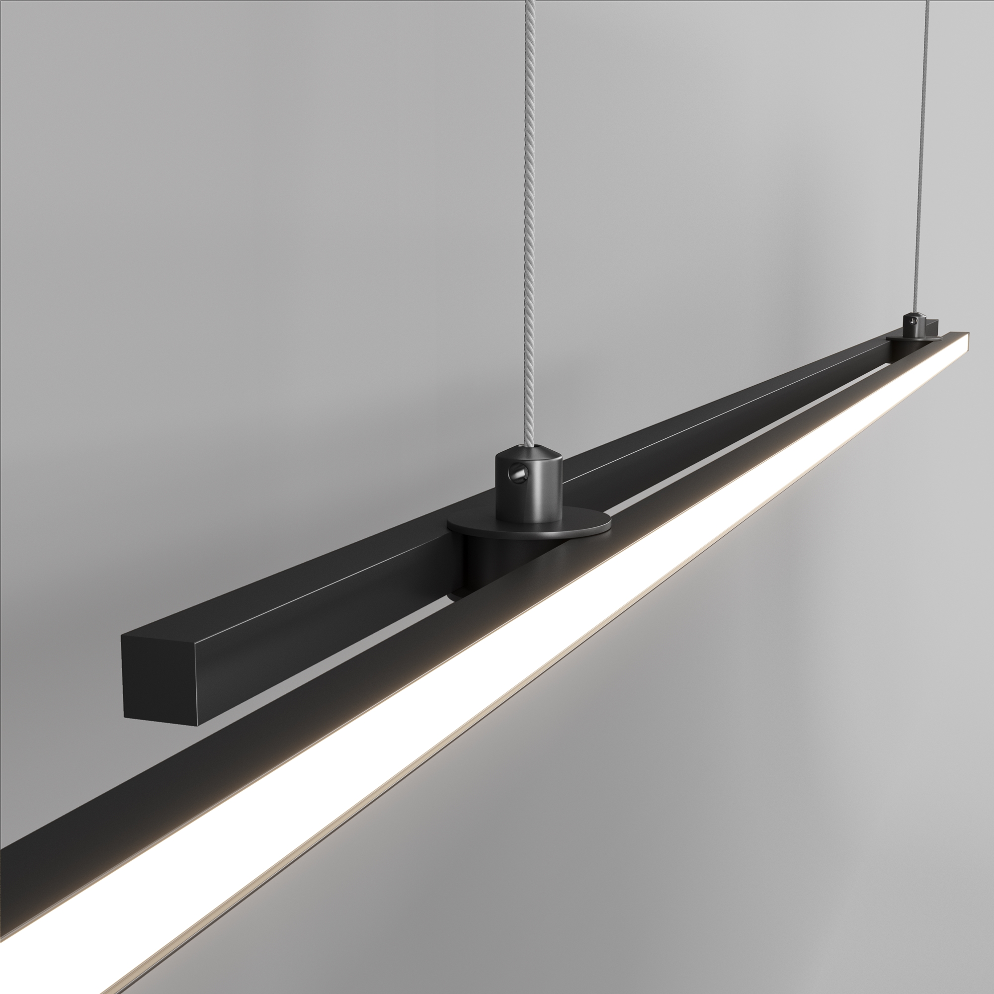 Corp de iluminat suspendat Halo, Aluminiu Negru, 48W, MAYTONI MOD005PL-L36BK [6]