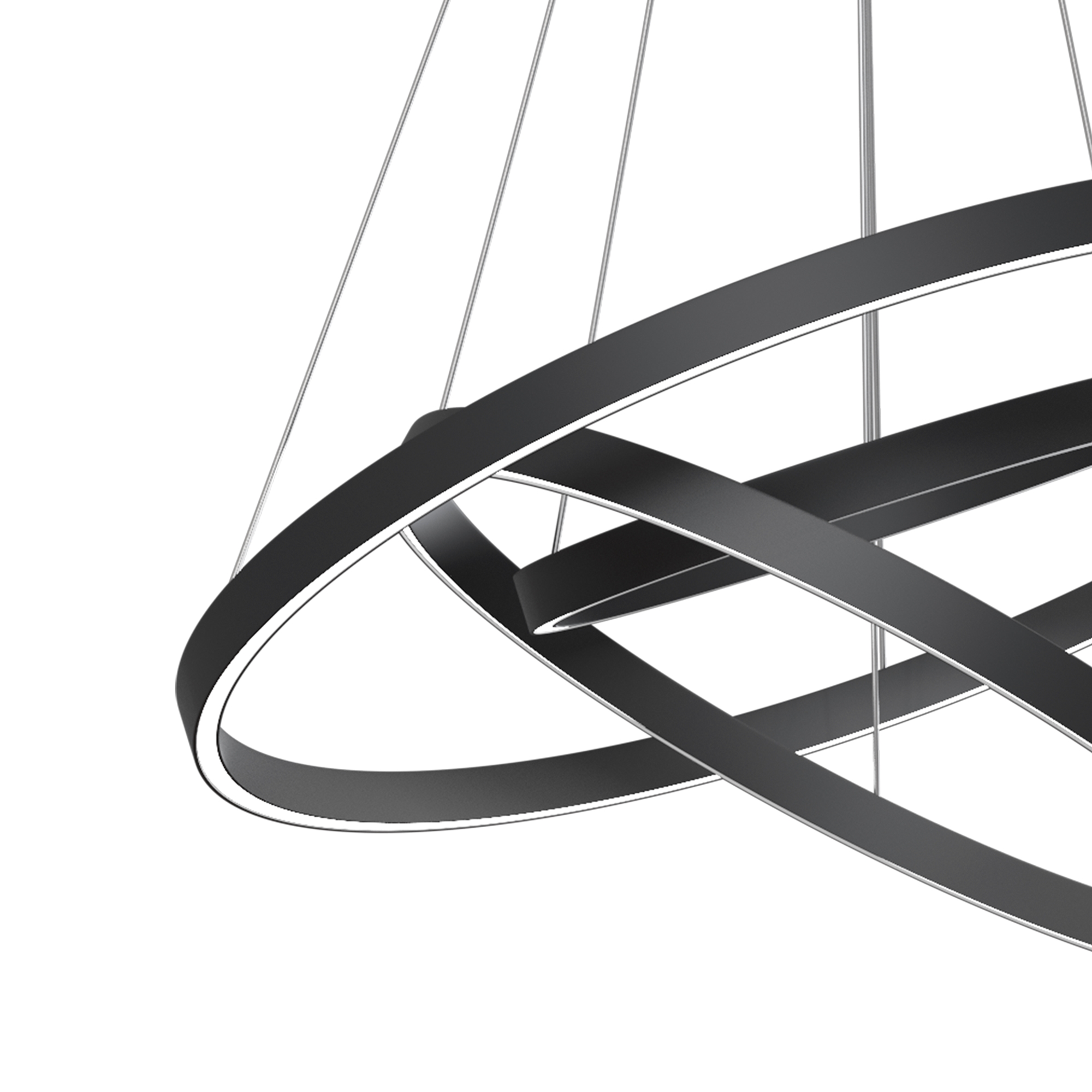 Corp de iluminat suspendat Rim, Aluminiu Negru, 115W, MAYTONI MOD058PL-L100B4K [8]