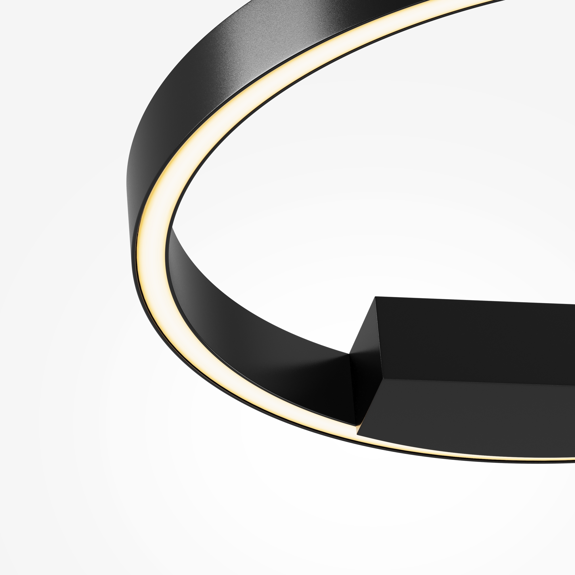 Aplică de perete Rim, Aluminiu Negru, 23W, MAYTONI MOD058WL-L25BK [6]