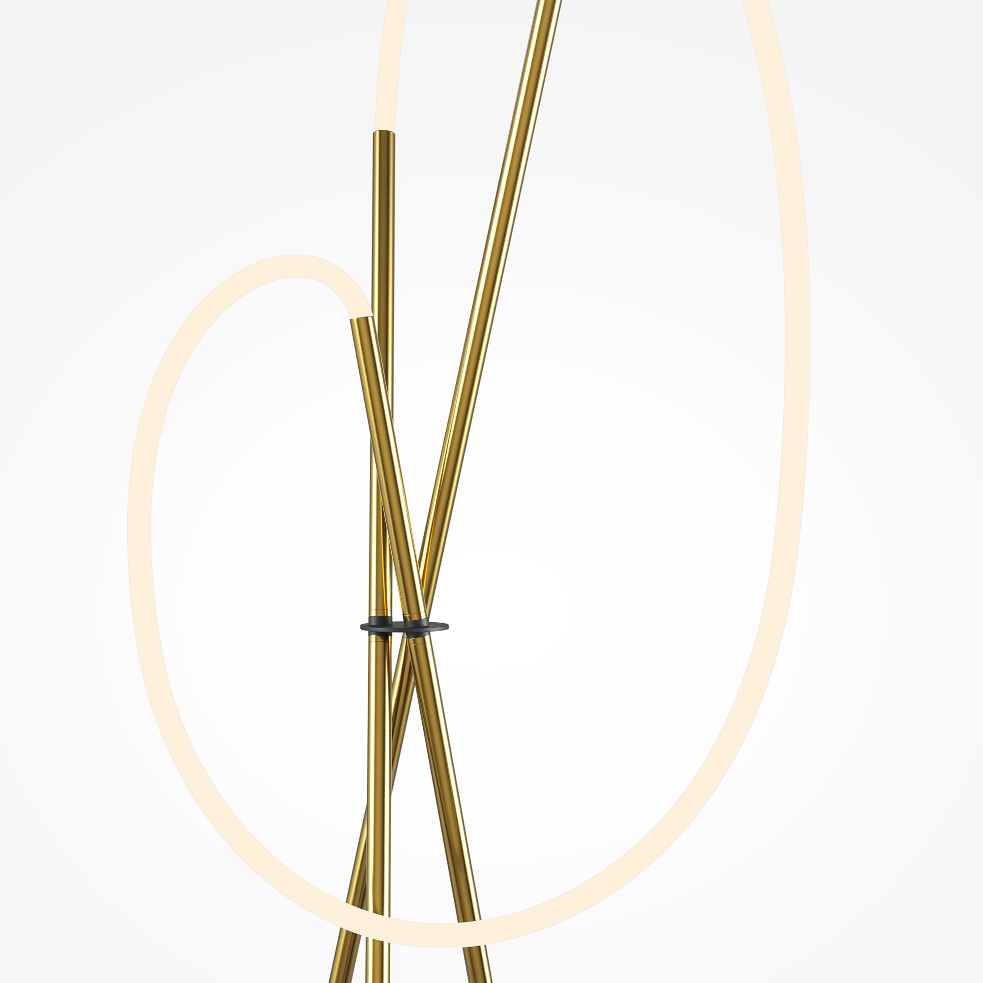 Lampadar CROCHET, Aluminiu Alamă, 36W, MAYTONI MOD369FL-L36BS3K [10]