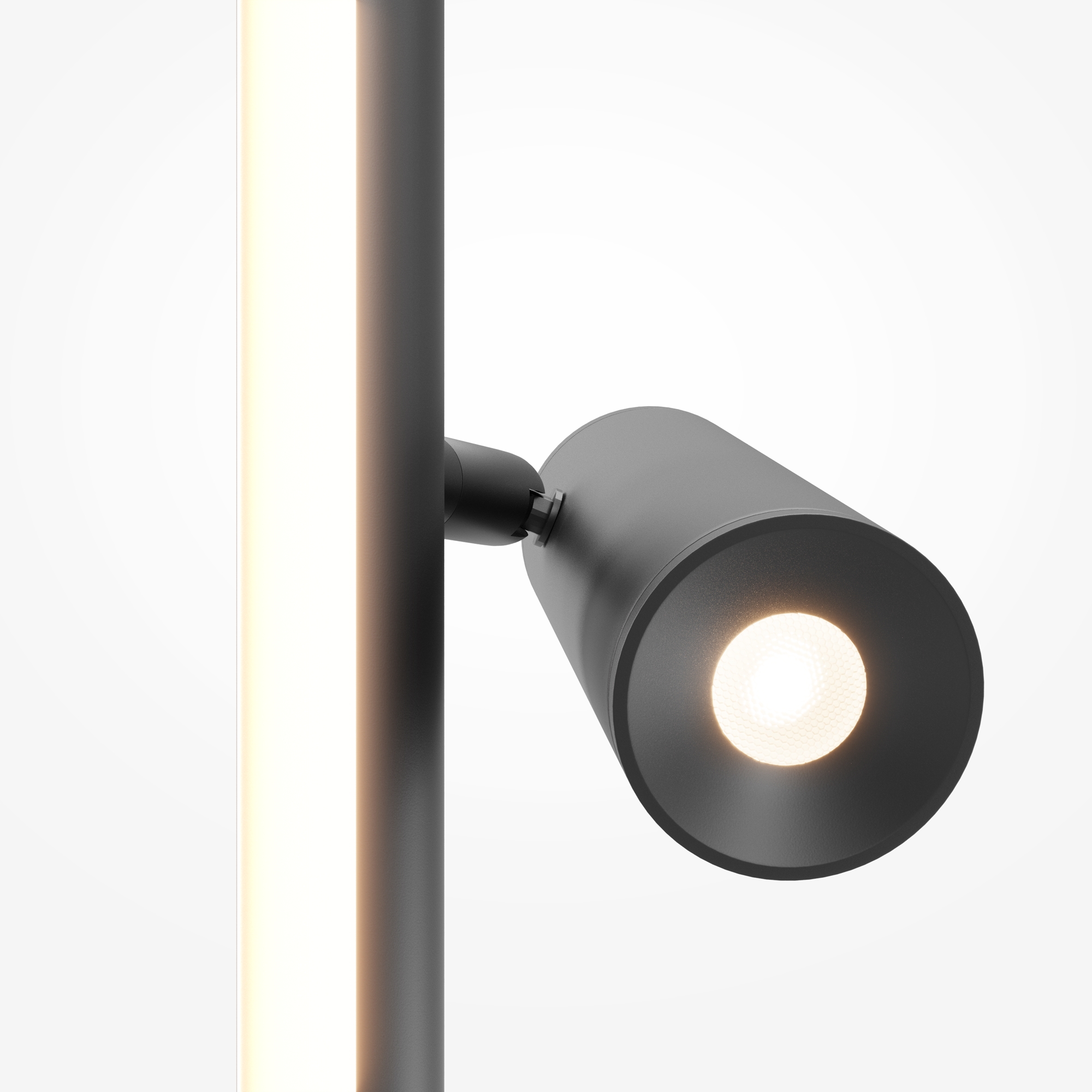 Lampadar Thin, Aluminiu Negru, 14W, MAYTONI MOD395FL-L28B3K [12]