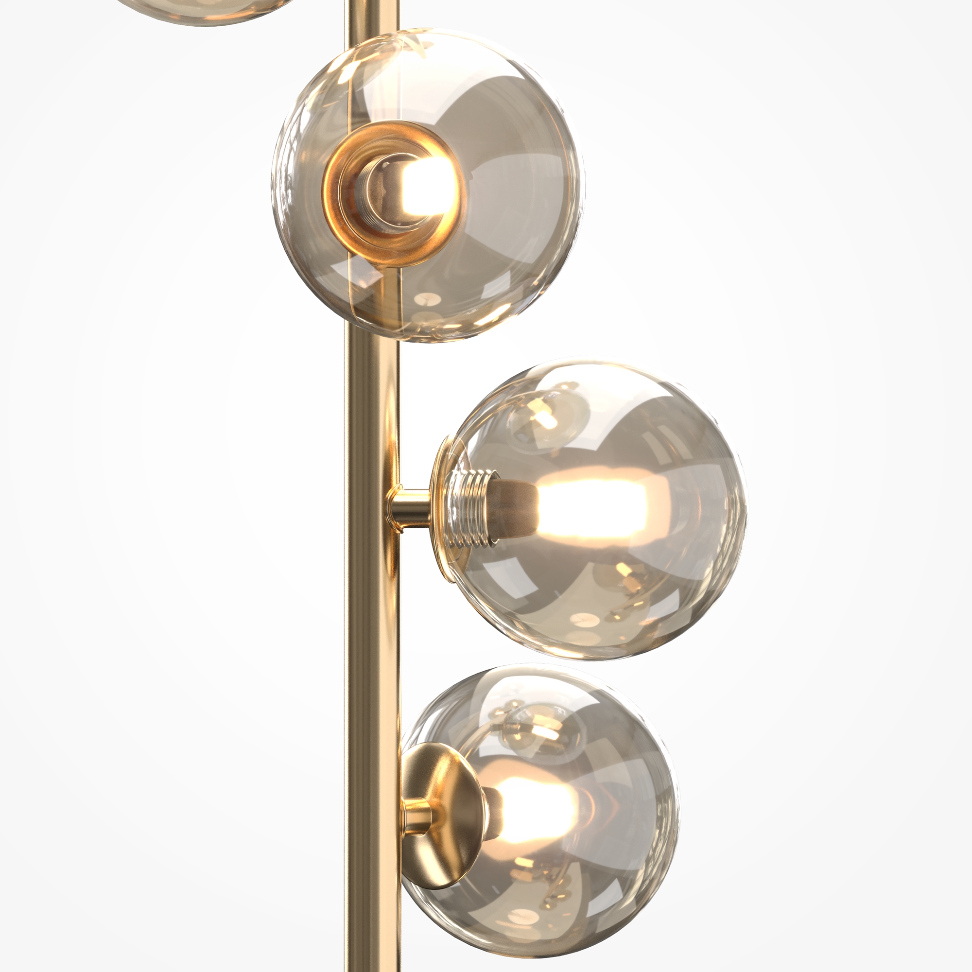 Lampadar Dallas Auriu Metal 28W MAYTONI MOD545FL-06G1 [5]