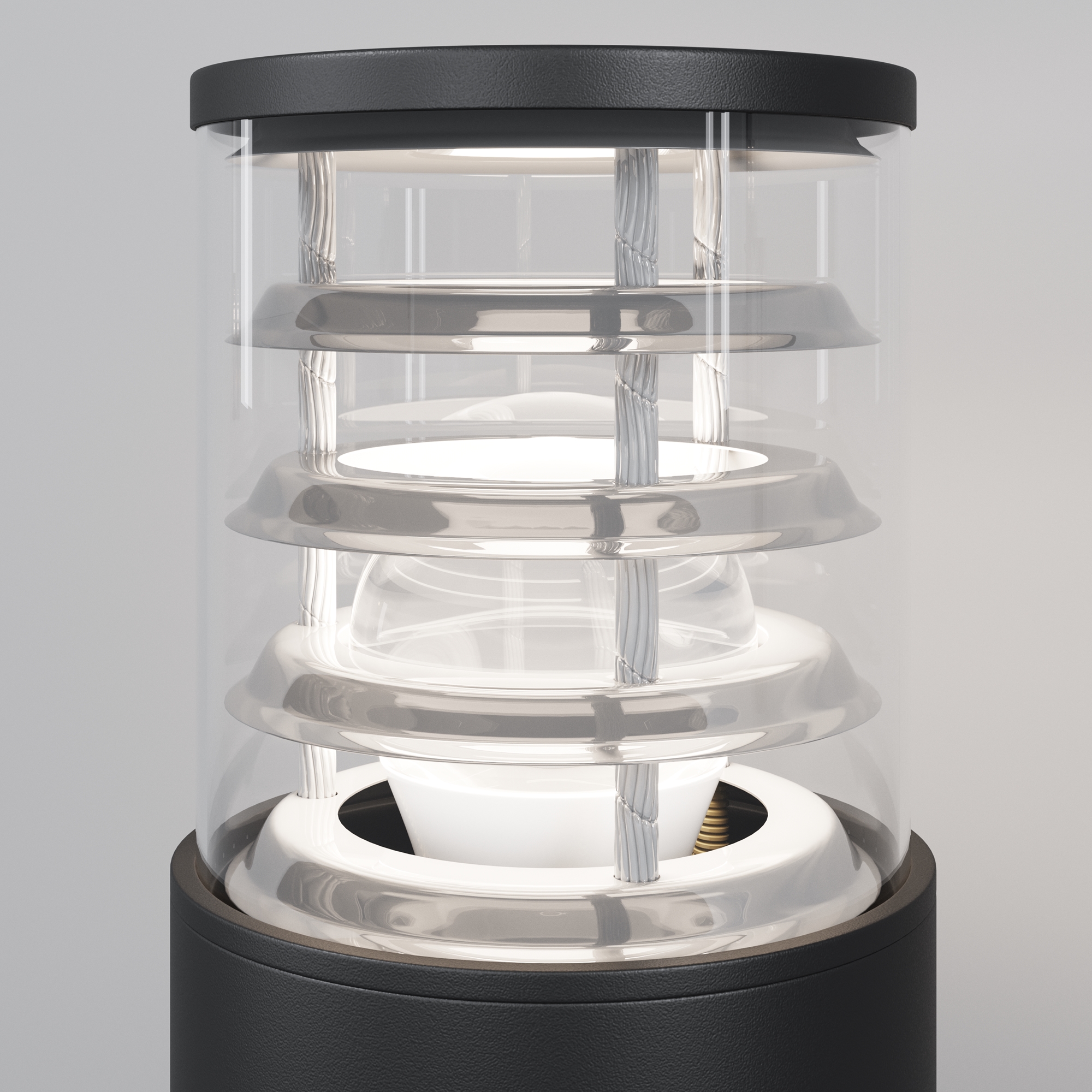 Corp de iluminat peisagistic Bronx, Aluminiu Negru, 60W, MAYTONI O576FL-01B1 [6]