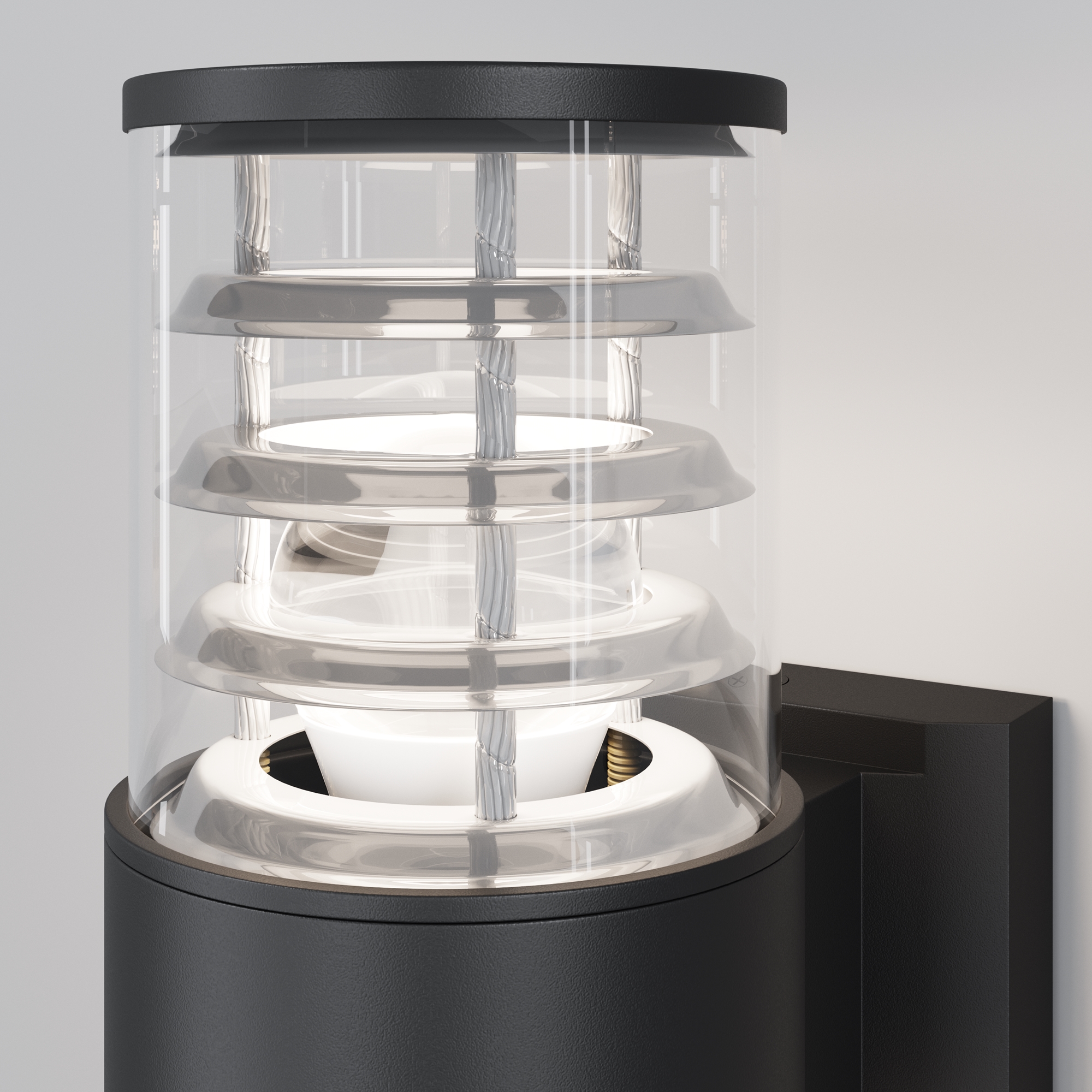 Aplică de exterior Bronx, Aluminiu Negru, 60W, Maytoni O576WL-02B [7]