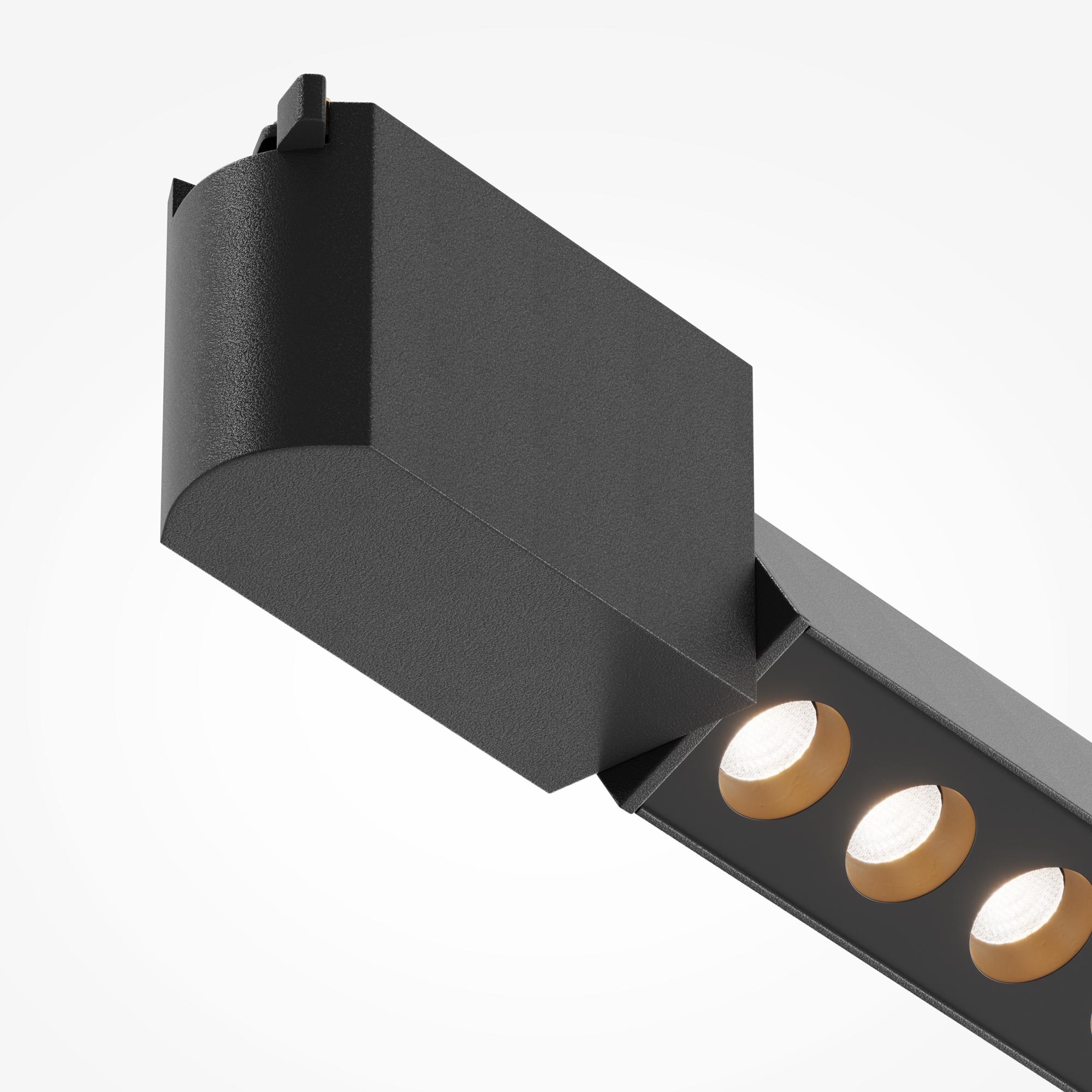 Corp de iluminat pe șină Points Rot, Aluminiu și plastic Negru, 10W, MAYTONI TR010-1-10W3K-M-B-DE [8]