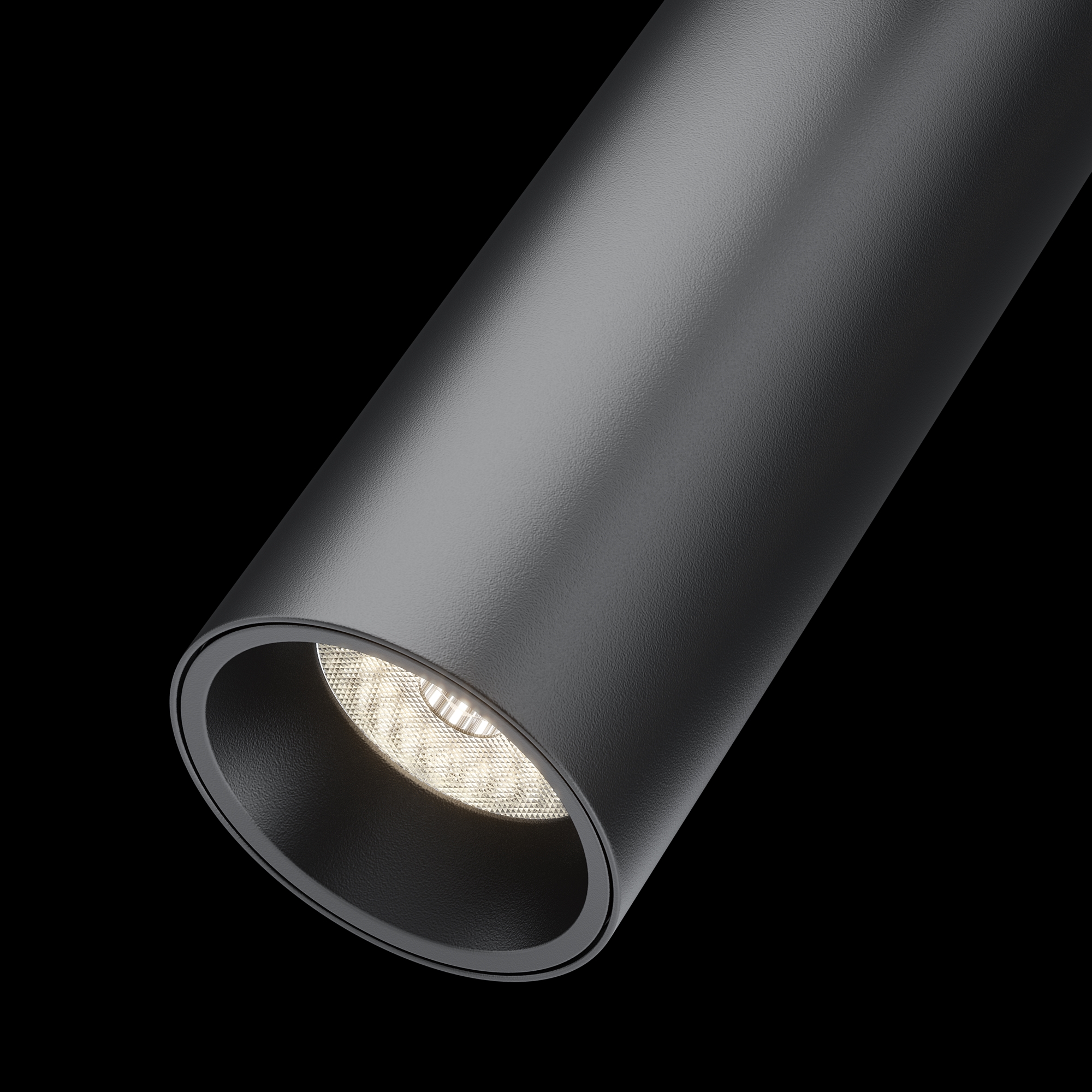 Corp de iluminat pe șină Focus LED, Aluminiu Negru, 7W, Maytoni TR019-2-7W4K-B [5]