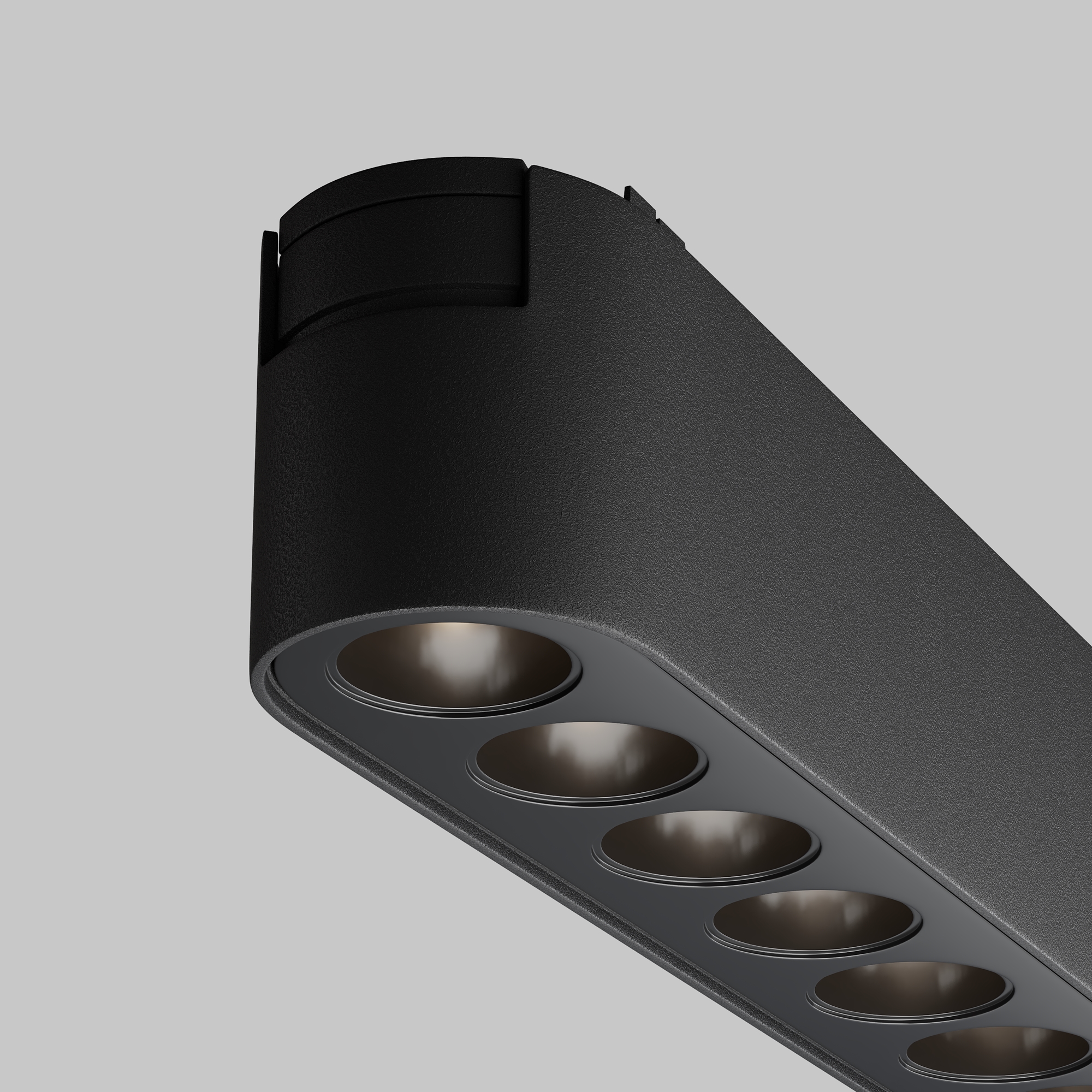 Corp de iluminat pe șină Points, Aluminiu Negru, 12W, MAYTONI TR082-1-12W4K-M-B [8]