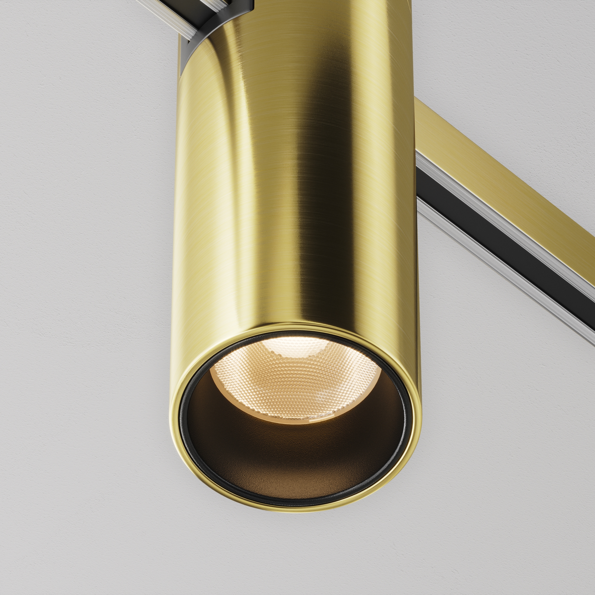 Corp de iluminat pe șină Focus Led, Aluminiu Alamă, 5W, MAYTONI TR143-1-5W2.7K-W-BS-DE [9]