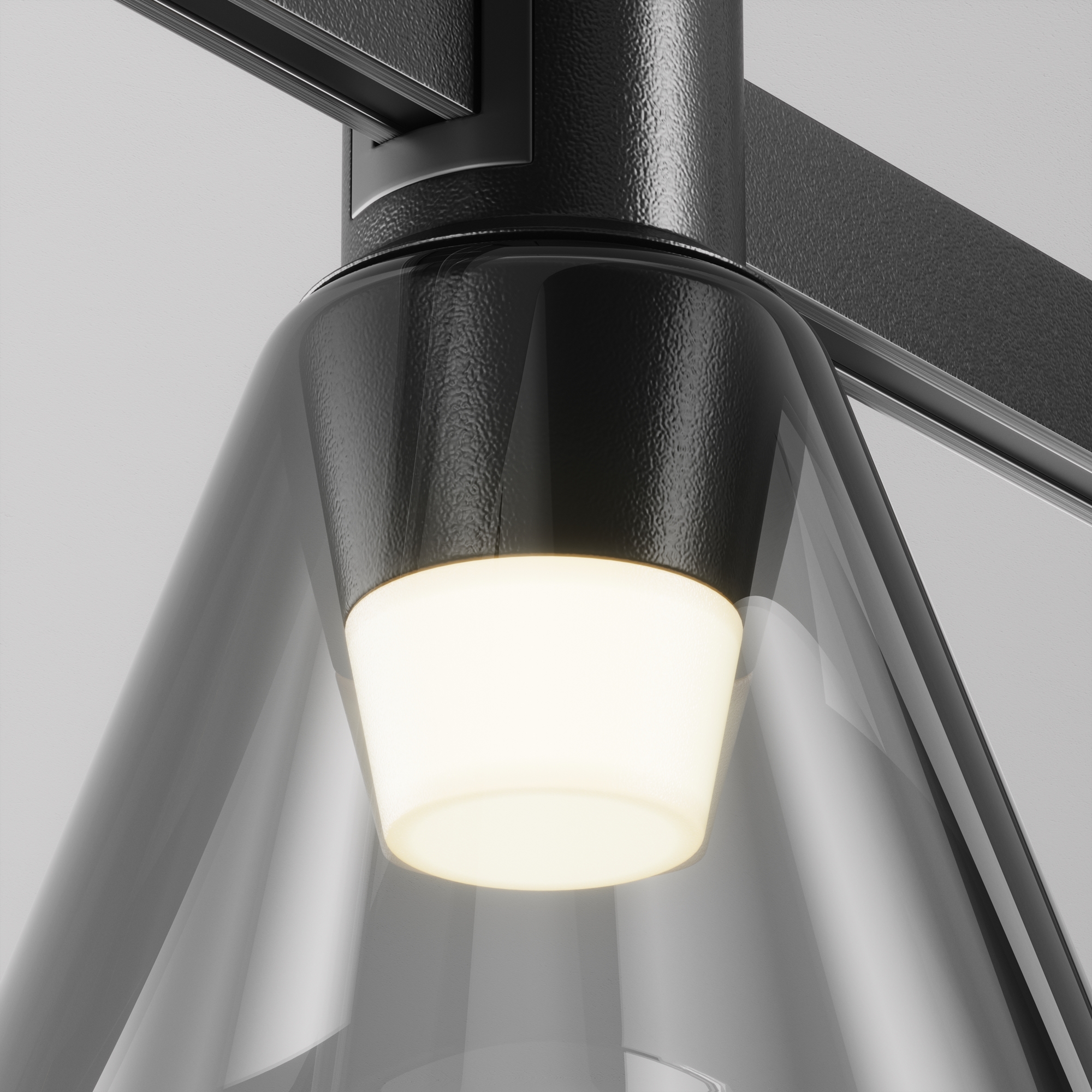 Corp de iluminat pe șină Bianca Negru Aluminiu 3W MAYTONI TR147-1-3W3K-B-DE [10]