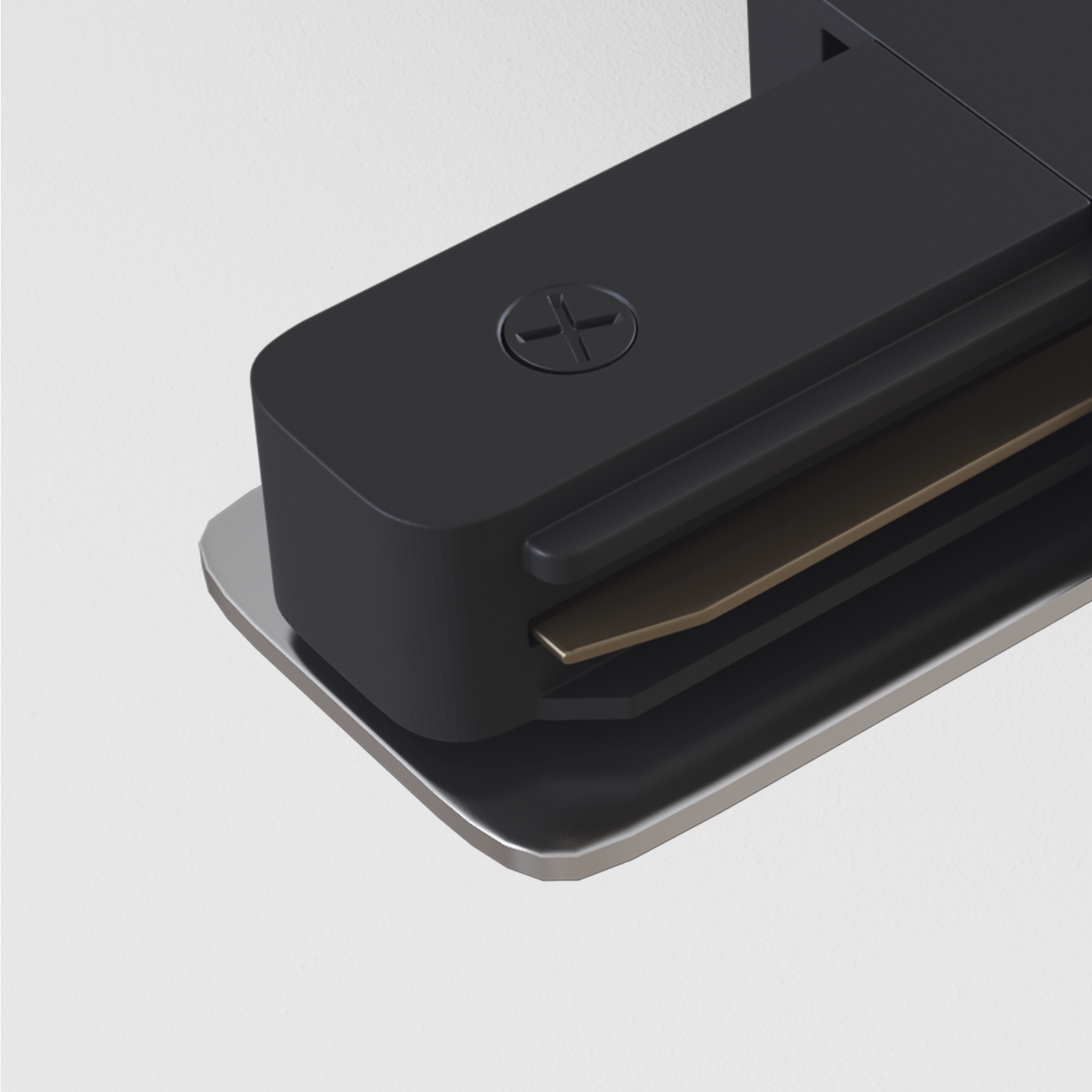 Componente sub tensiune pentru sisteme de iluminat Accesorii pentru șine Unity, Aluminiu Negru, -W, MAYTONI TRA002CT-11B [6]