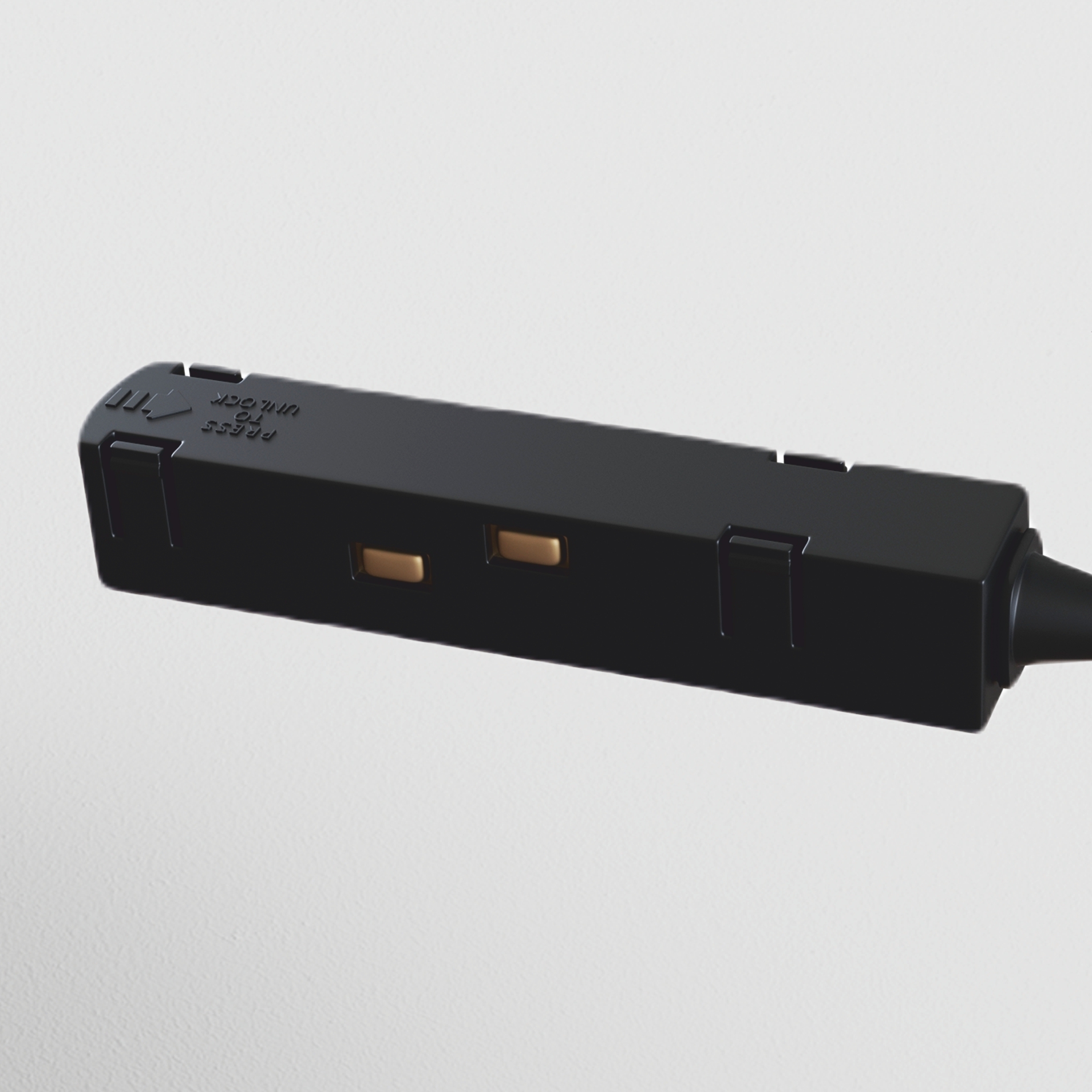 Componente sub tensiune pentru sisteme de iluminat Accesorii pentru șine S35, Plastic Negru, Maytoni TRA004CPC-22B [4]