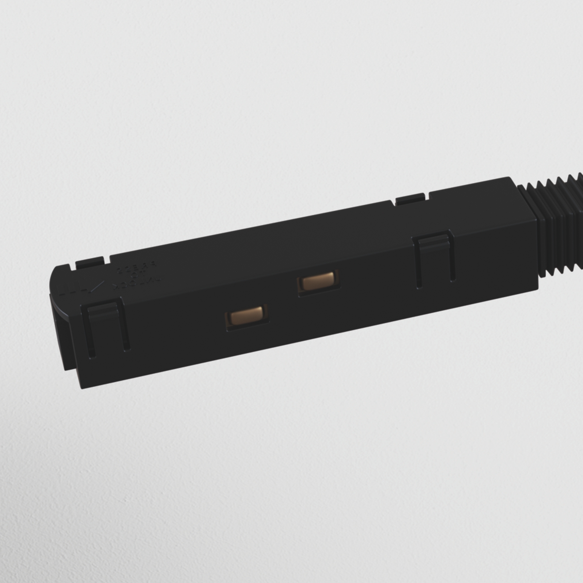 Componente sub tensiune pentru sisteme de iluminat Accesorii pentru șine S35, Plastic Negru, Maytoni TRA004PC-22B [4]
