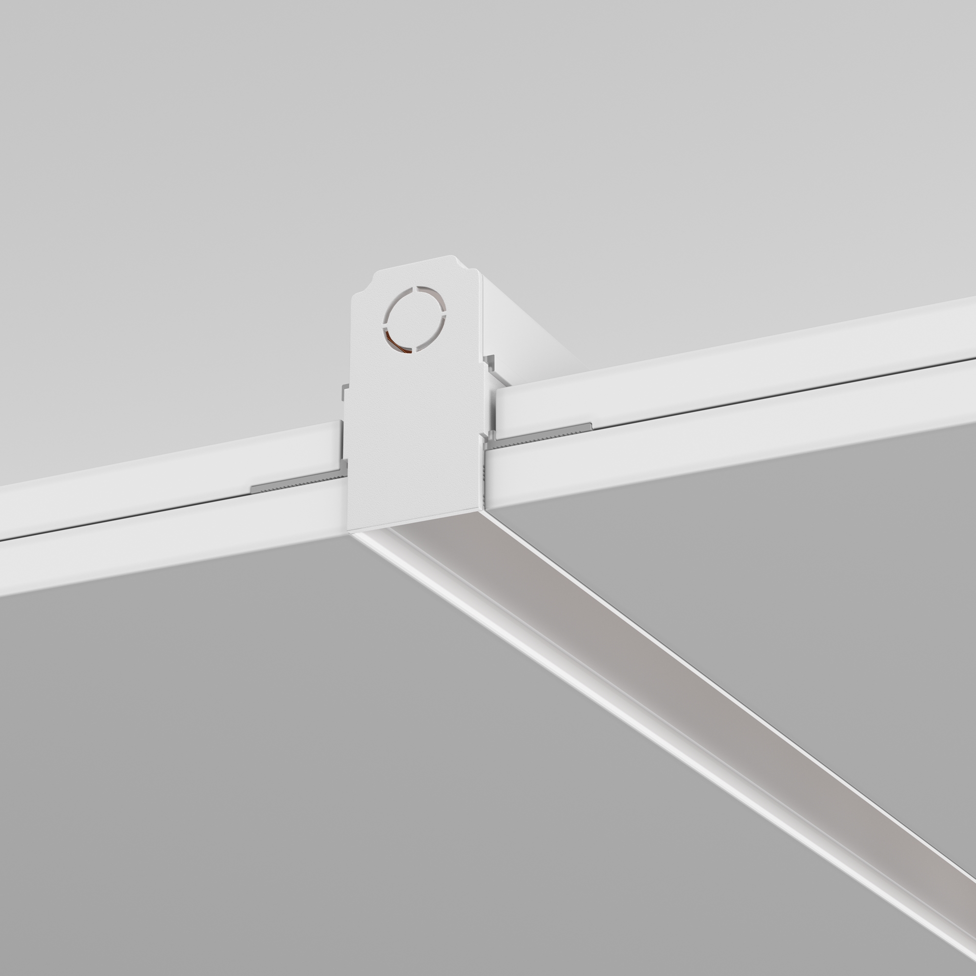 Șină încastrată Sisteme de șine Exility, Aluminiu Alb, Maytoni TRX034-422.12W [5]