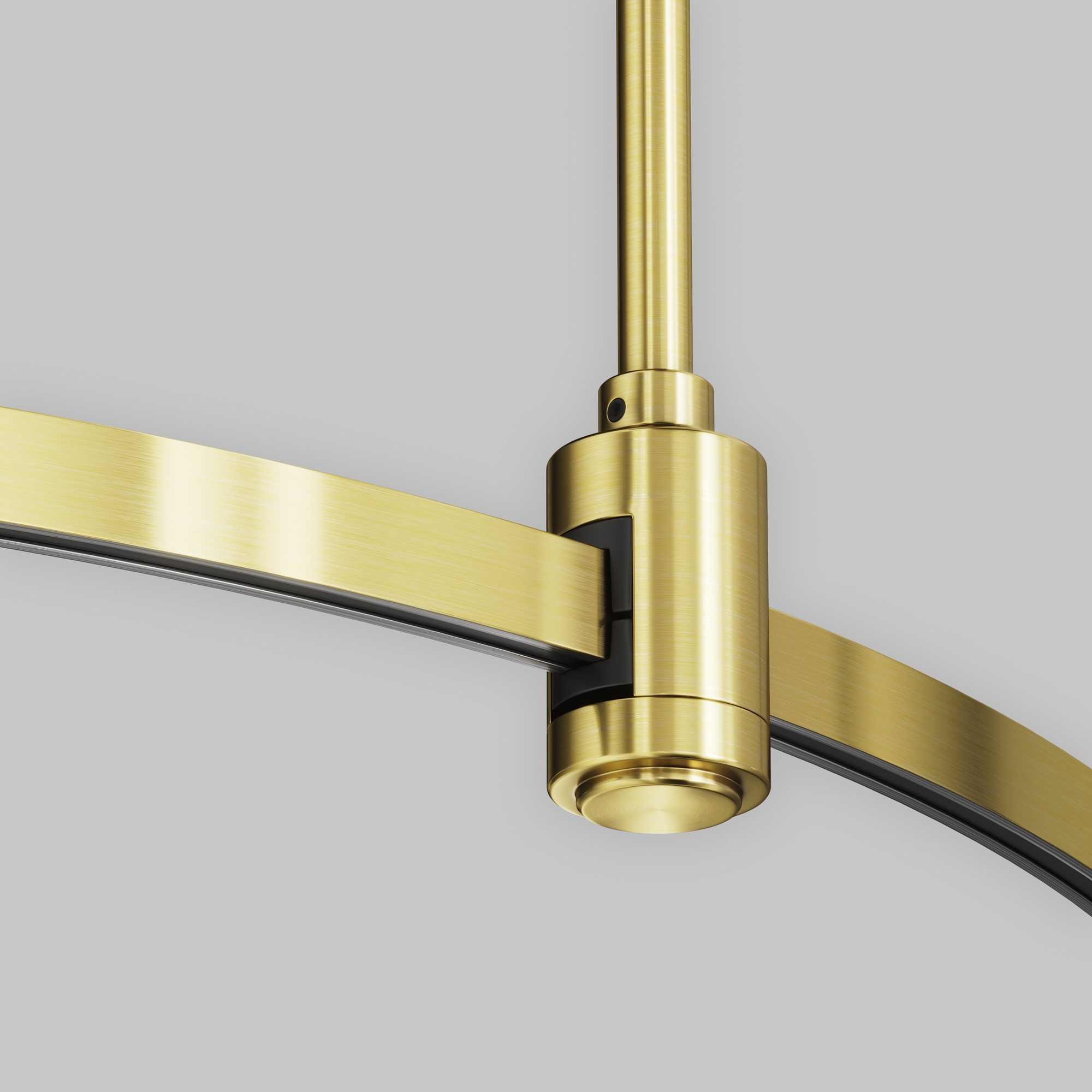 Șină cu montaj pe suprafață/suspendat Sisteme de șine Flarity, Aluminiu Alamă, Maytoni TRX154-R-D800-BS [6]