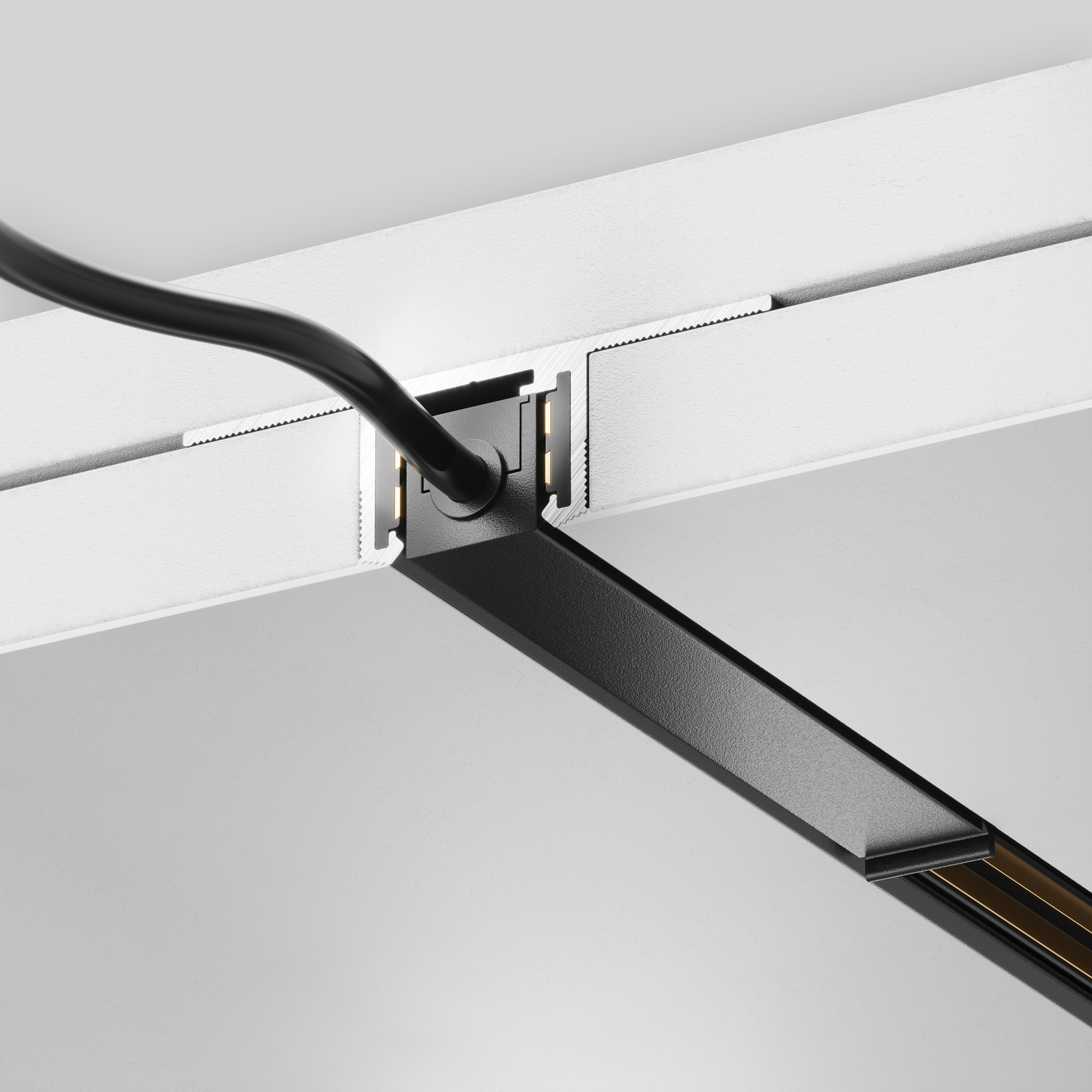 Șină Busbar trunkings Tenity Negru Aluminiu -W MAYTONI TRX239-421.12B [6]