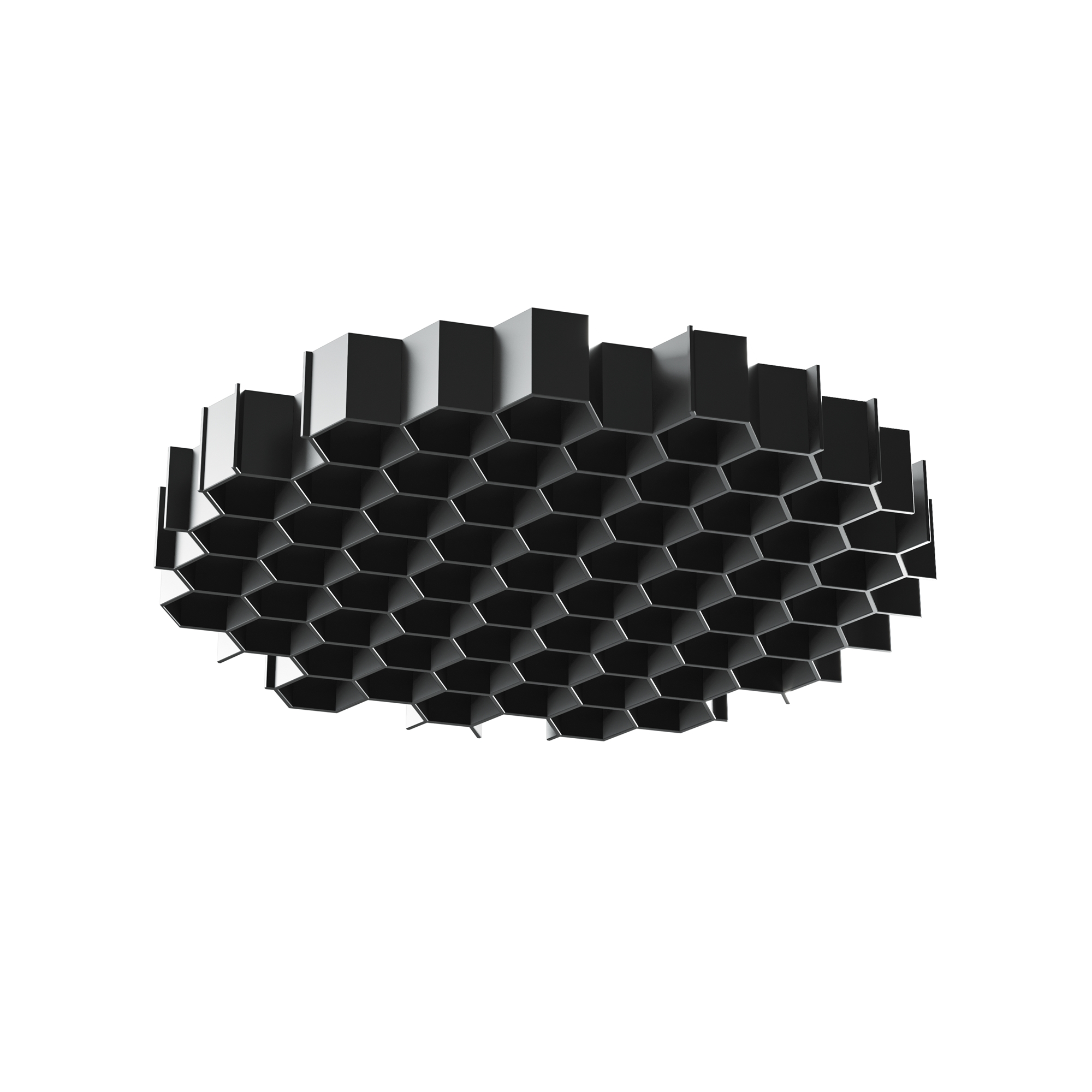 Produse - Componente corp de iluminat Focus T, Aluminiu Negru, Maytoni HoneyComb-D24