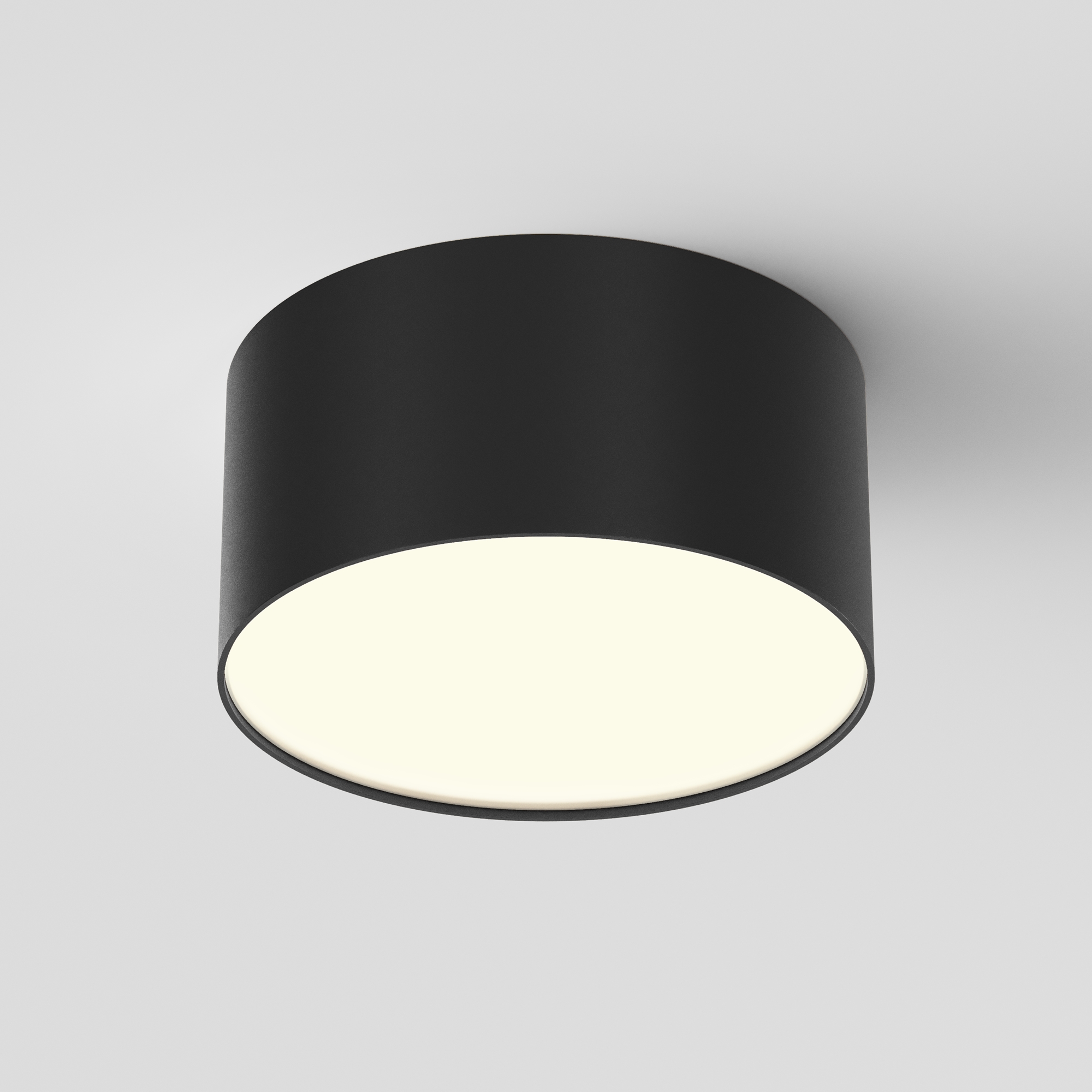 Plafonieră Zon, Aluminiu Negru, 12W, MAYTONI C032CL-12W3K-RD-B [6]