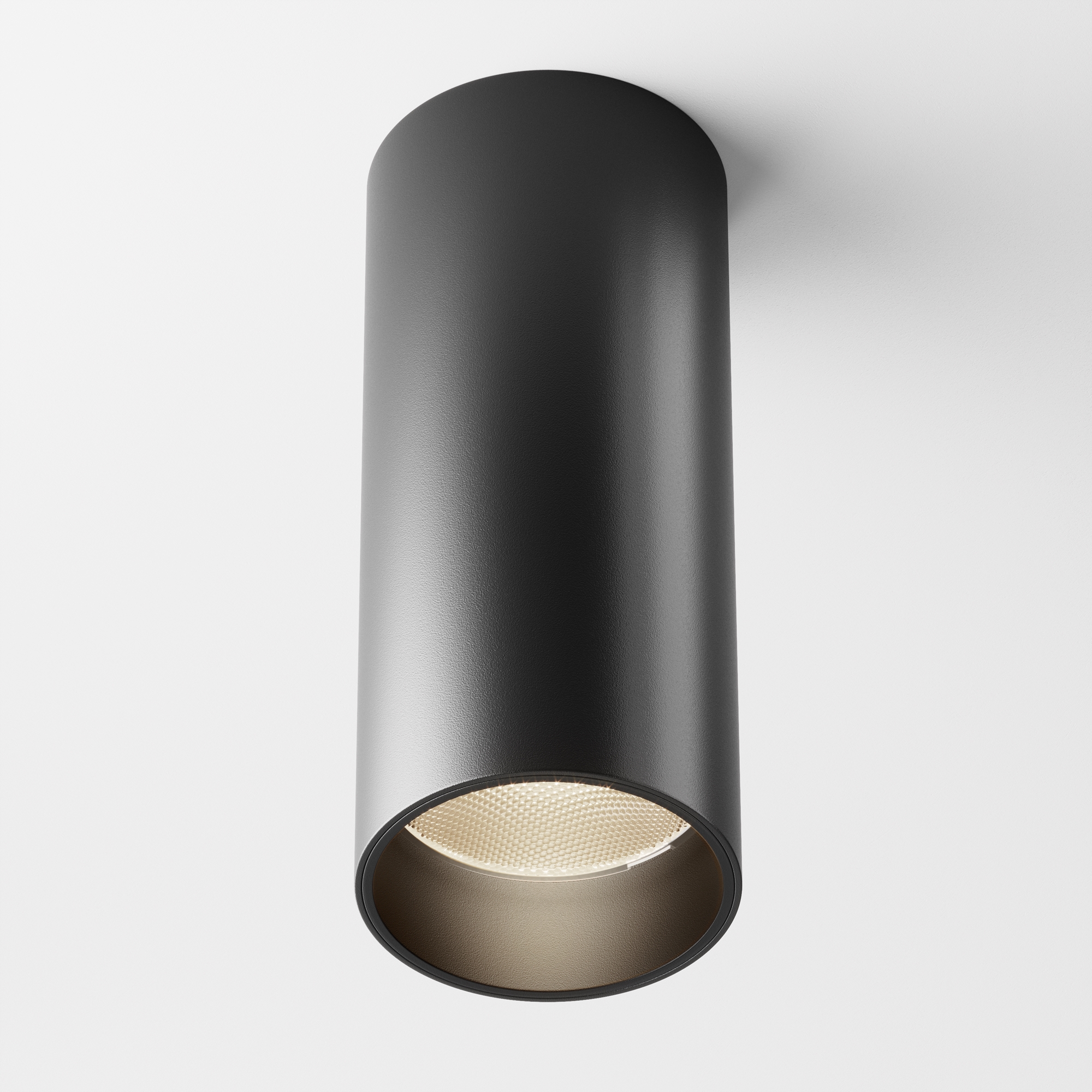 Plafoniere LED - Plafonieră FOCUS LED, Aluminiu Negru, 12W, MAYTONI C056CL-L12B3K-W-D-B