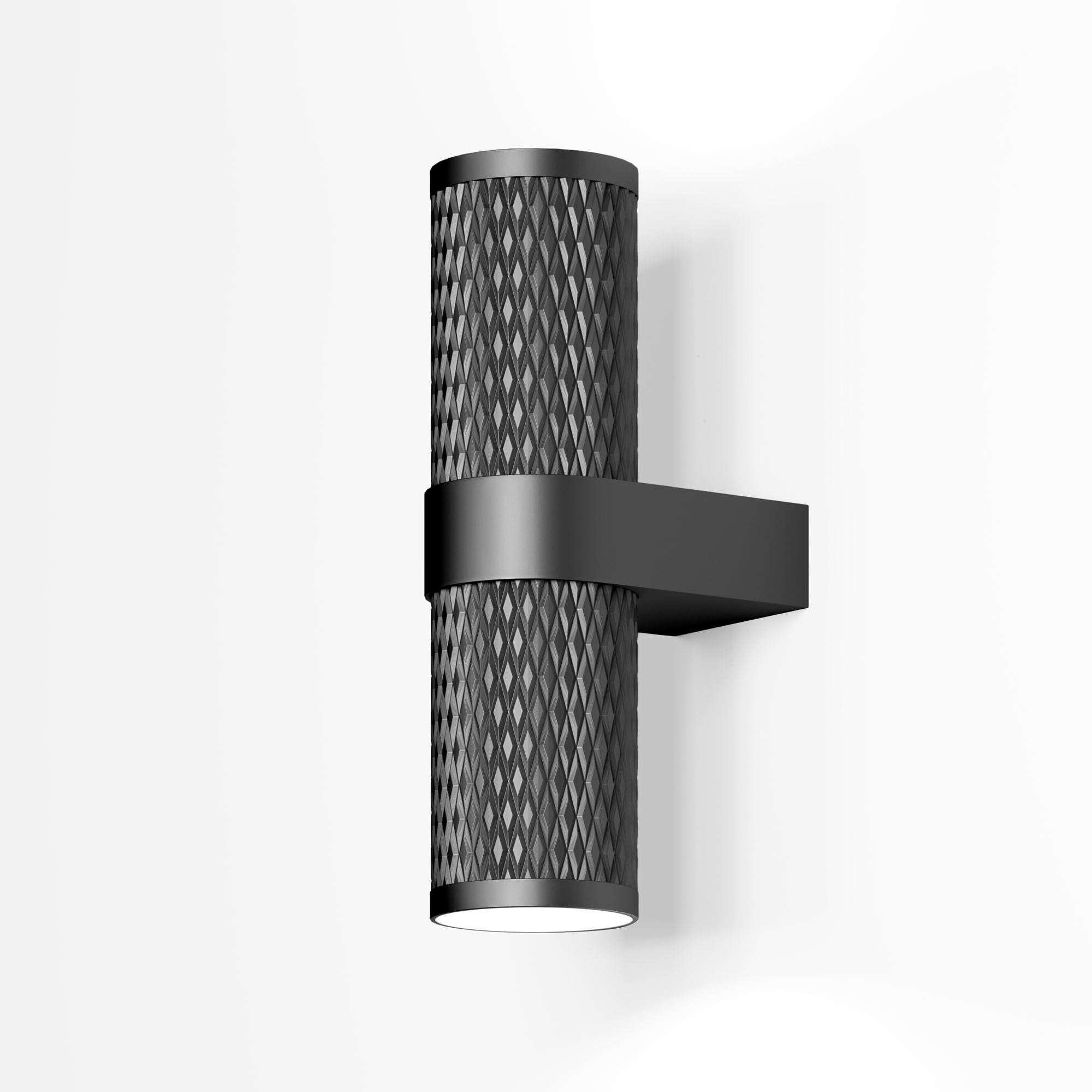 Iluminat - Aplică de perete Focus Design, Aluminiu Negru, 10W, MAYTONI C069WL-02B