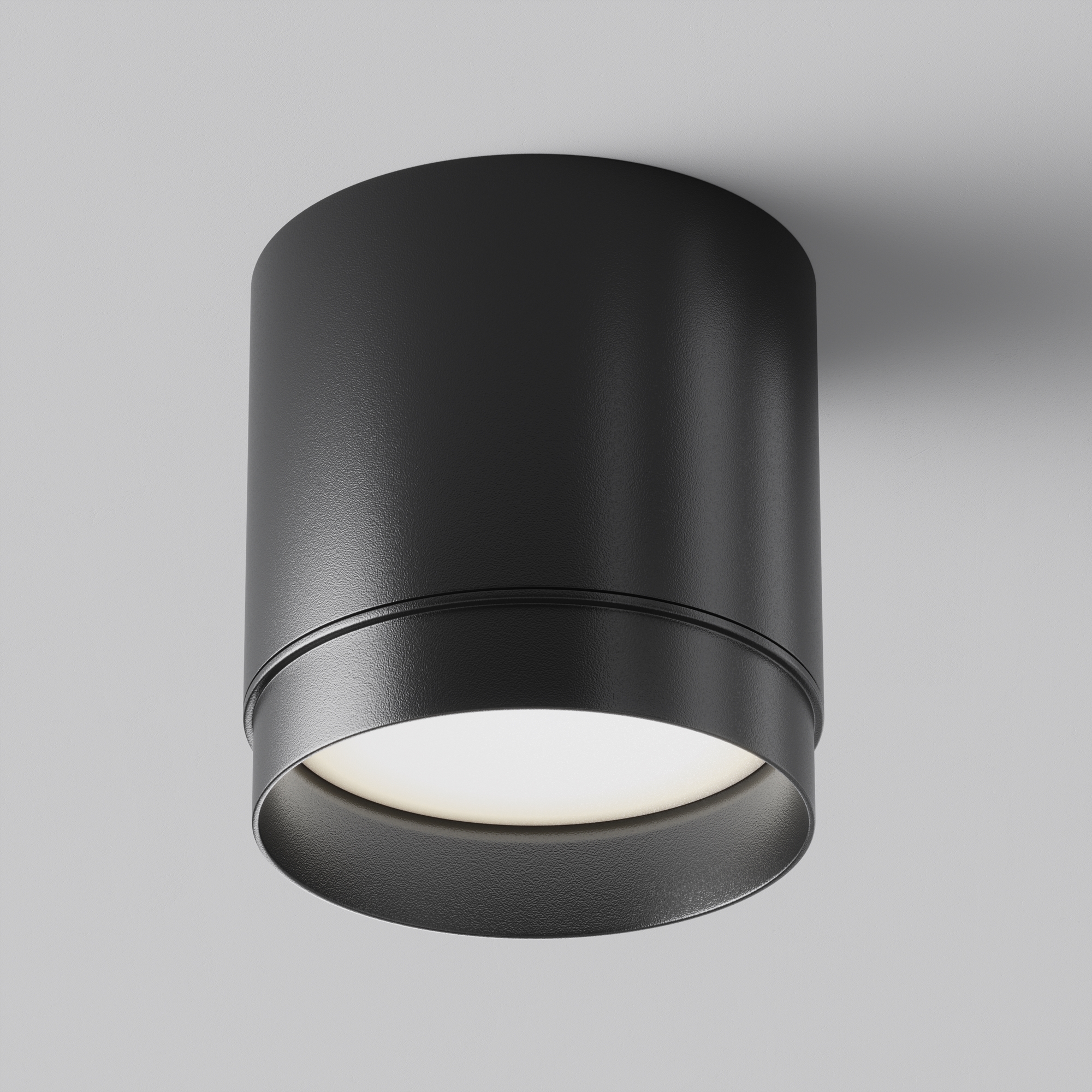 Plafonieră Polar, Aluminiu și plastic Negru, 12W, MAYTONI C088CL-GX53-B [5]