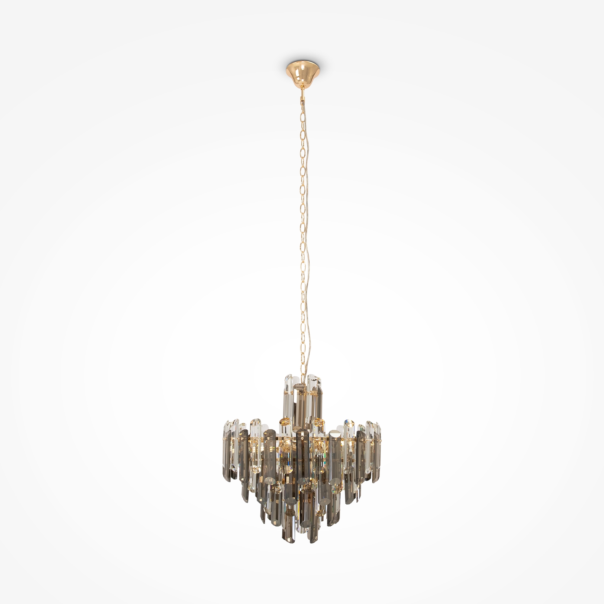 Pendule - Corp de iluminat suspendat Flare, Metal Auriu, 40W, MAYTONI DIA200PL-06G