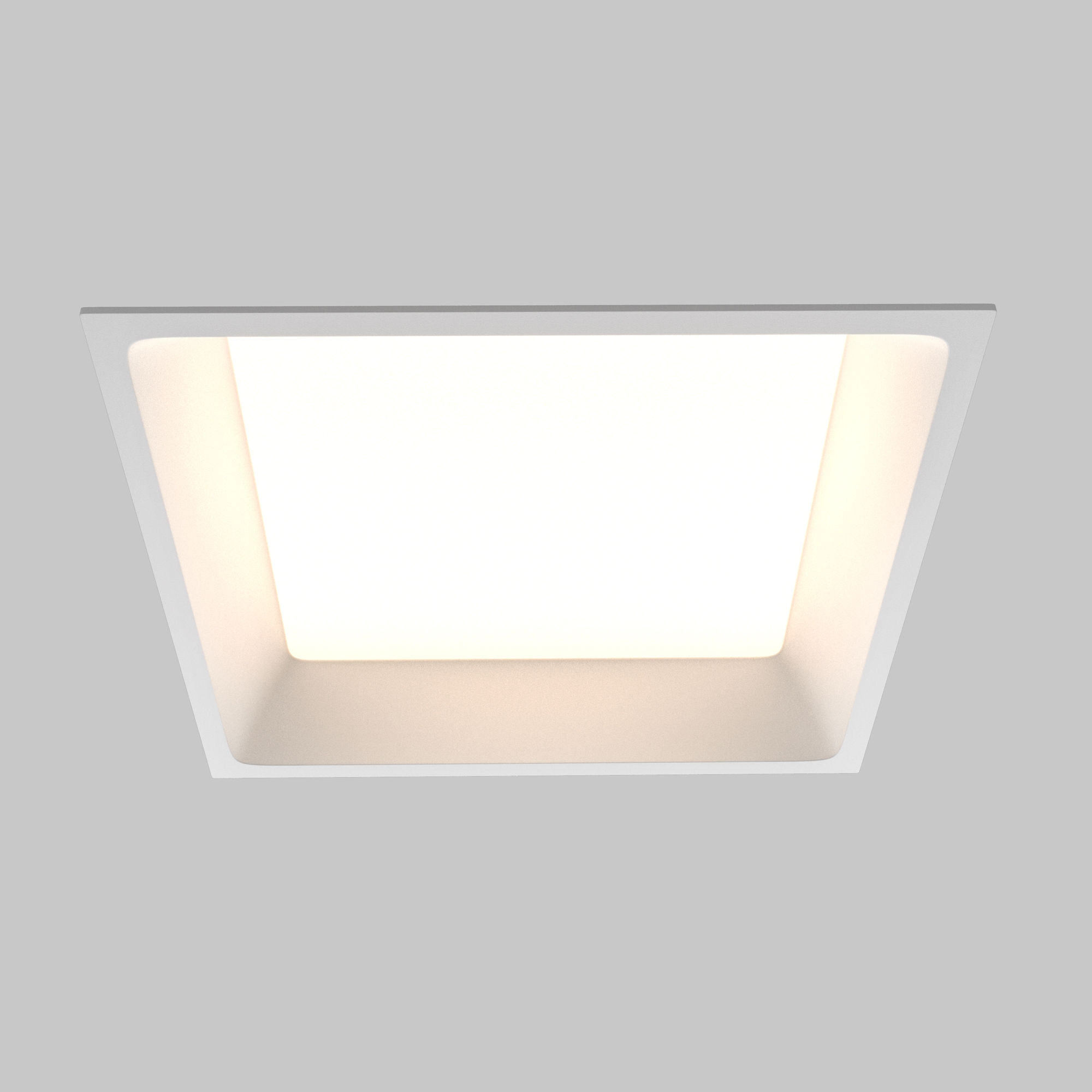 Corp de iluminat încastrat OKNO, Aluminiu și plastic Alb, 24W, MAYTONI DL056-24W3-4-6K-W [5]