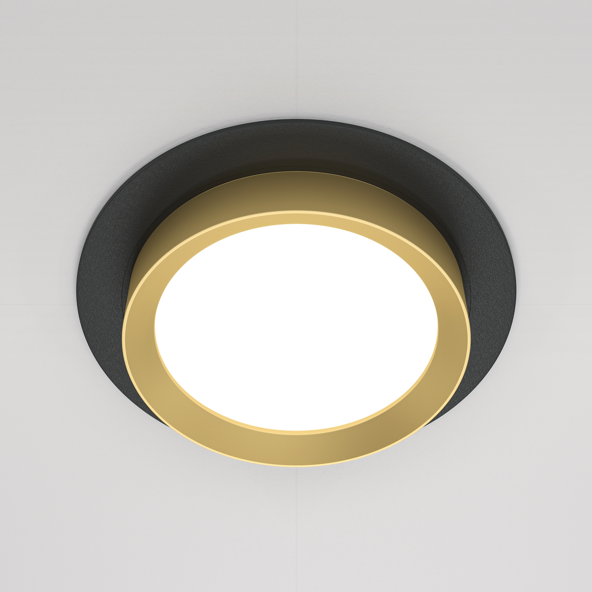 Corp de iluminat încastrat HOOP, Aluminiu și plastic Negru, 12W, MAYTONI DL086-GX53-RD-BG [5]