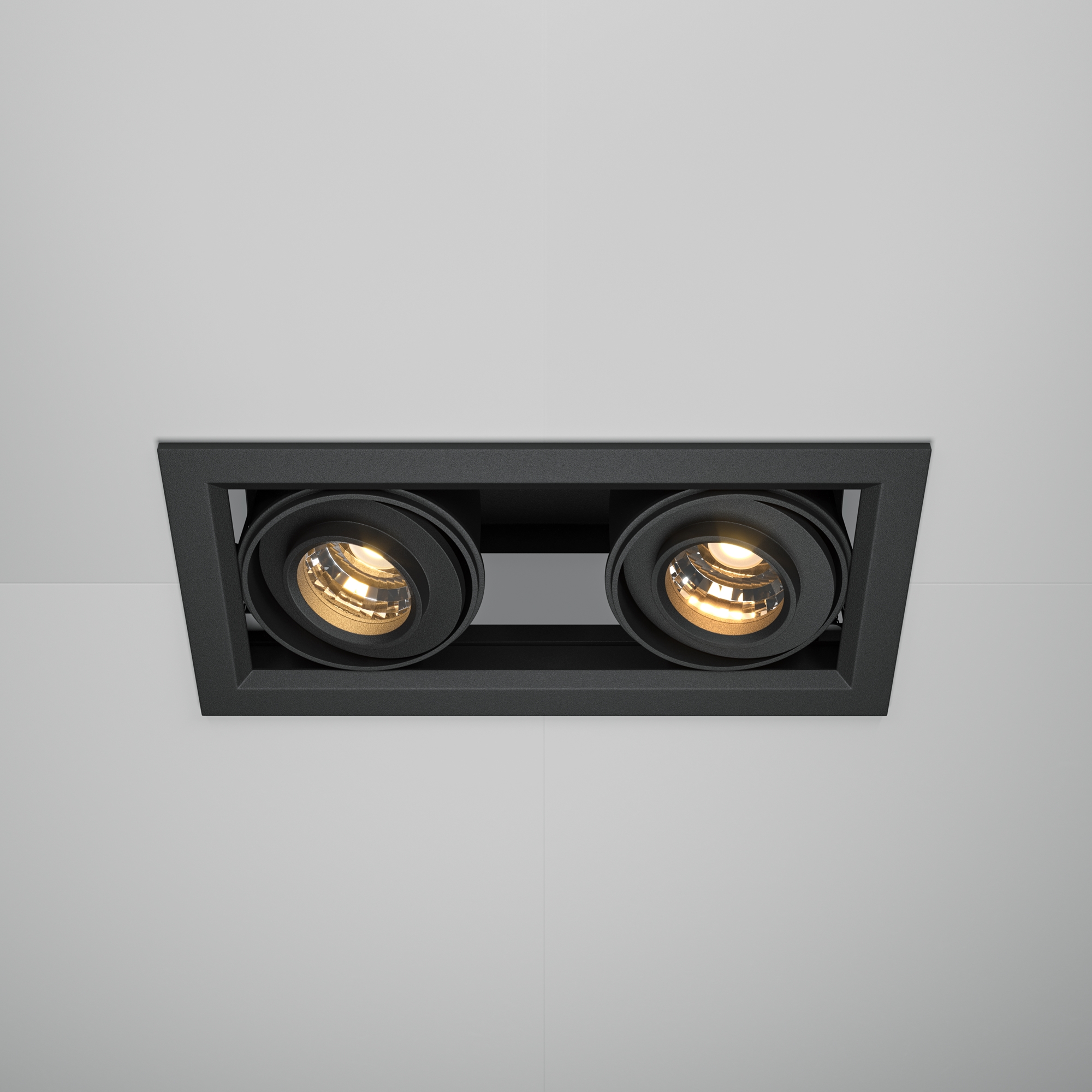 Corp de iluminat încastrat Metal Modern, Aluminiu, metal Negru, 20W, MAYTONI DL093-02-10W3K-B [5]