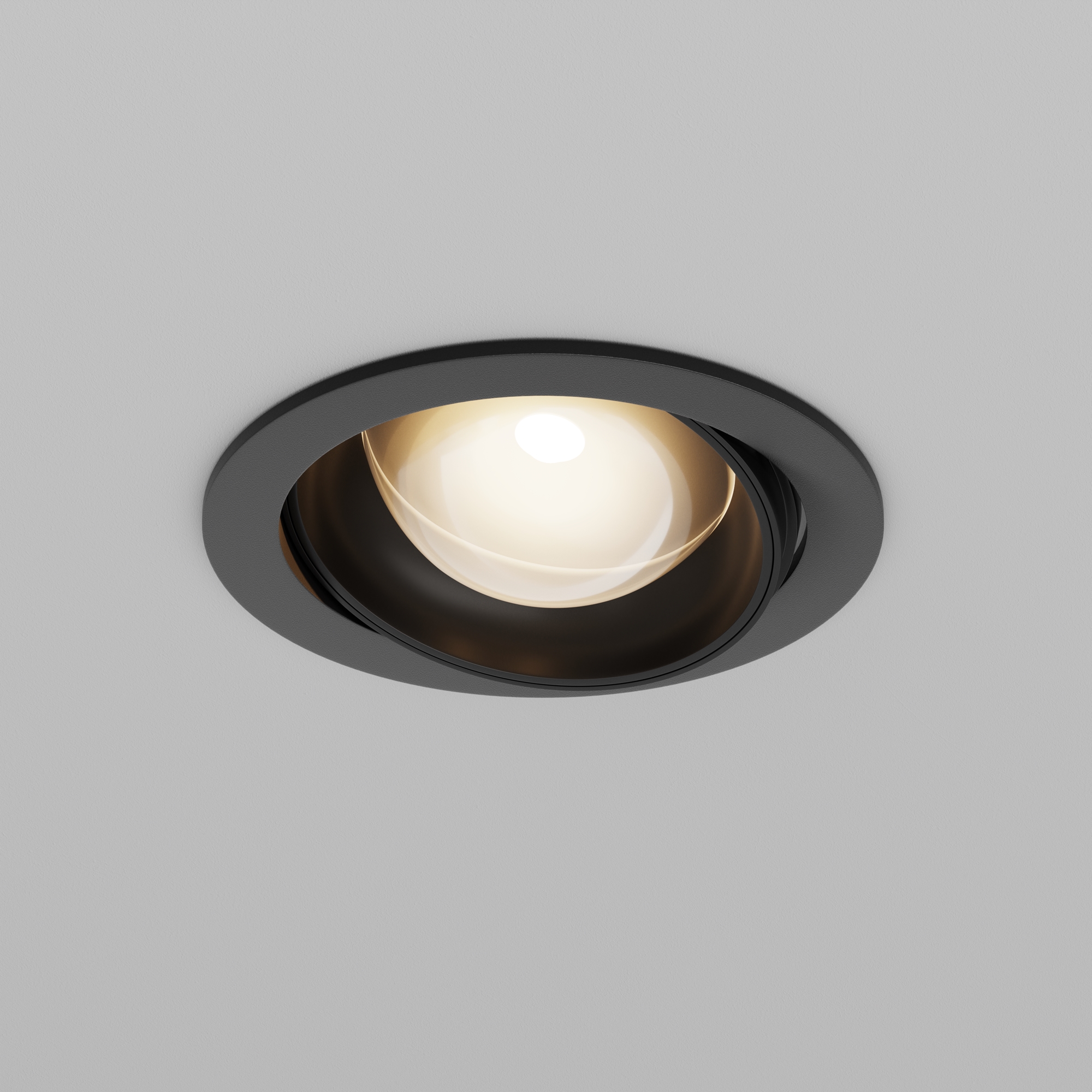 Corp de iluminat încastrat Lentilă Negru Aluminiu 12W MAYTONI DL105-12W3K-B [7]