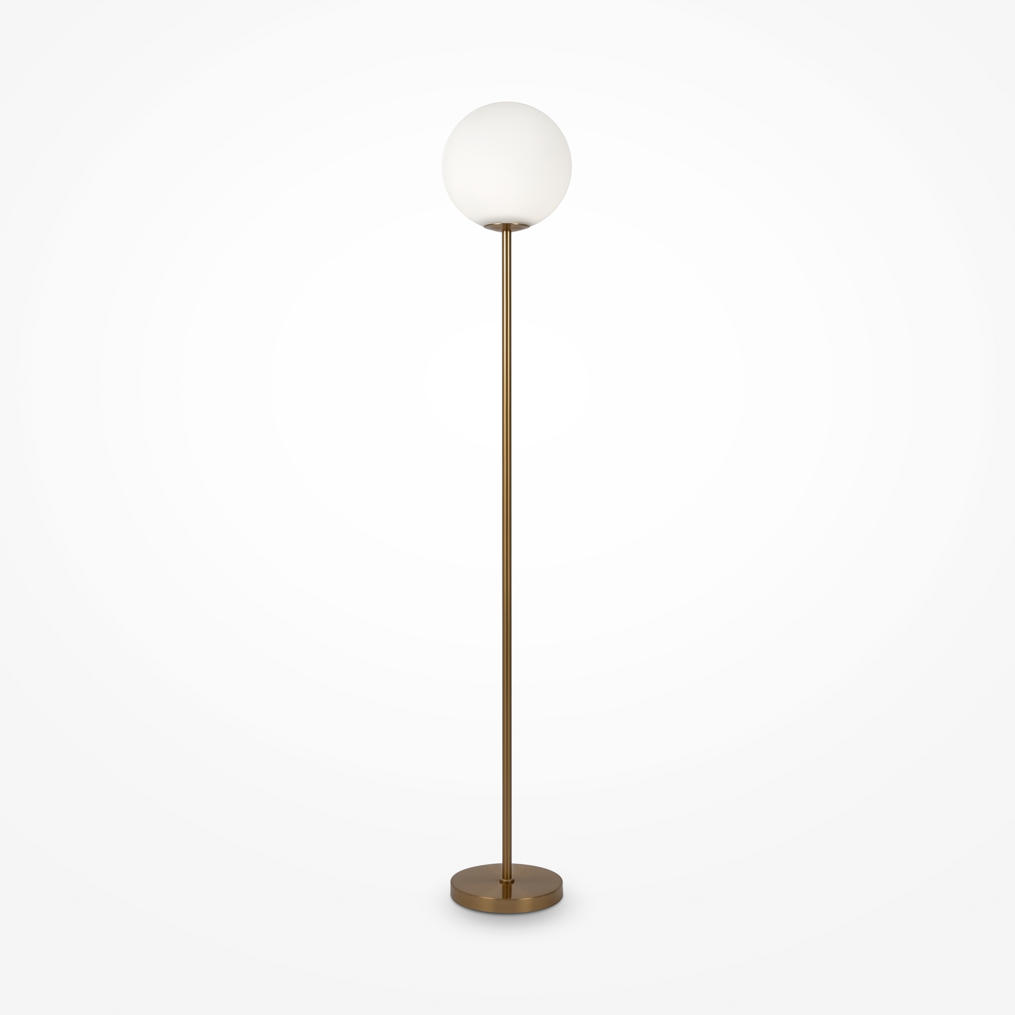 Produse - Lampadar Inel, Metal Alamă, 60W, MAYTONI MOD013FL-01BS
