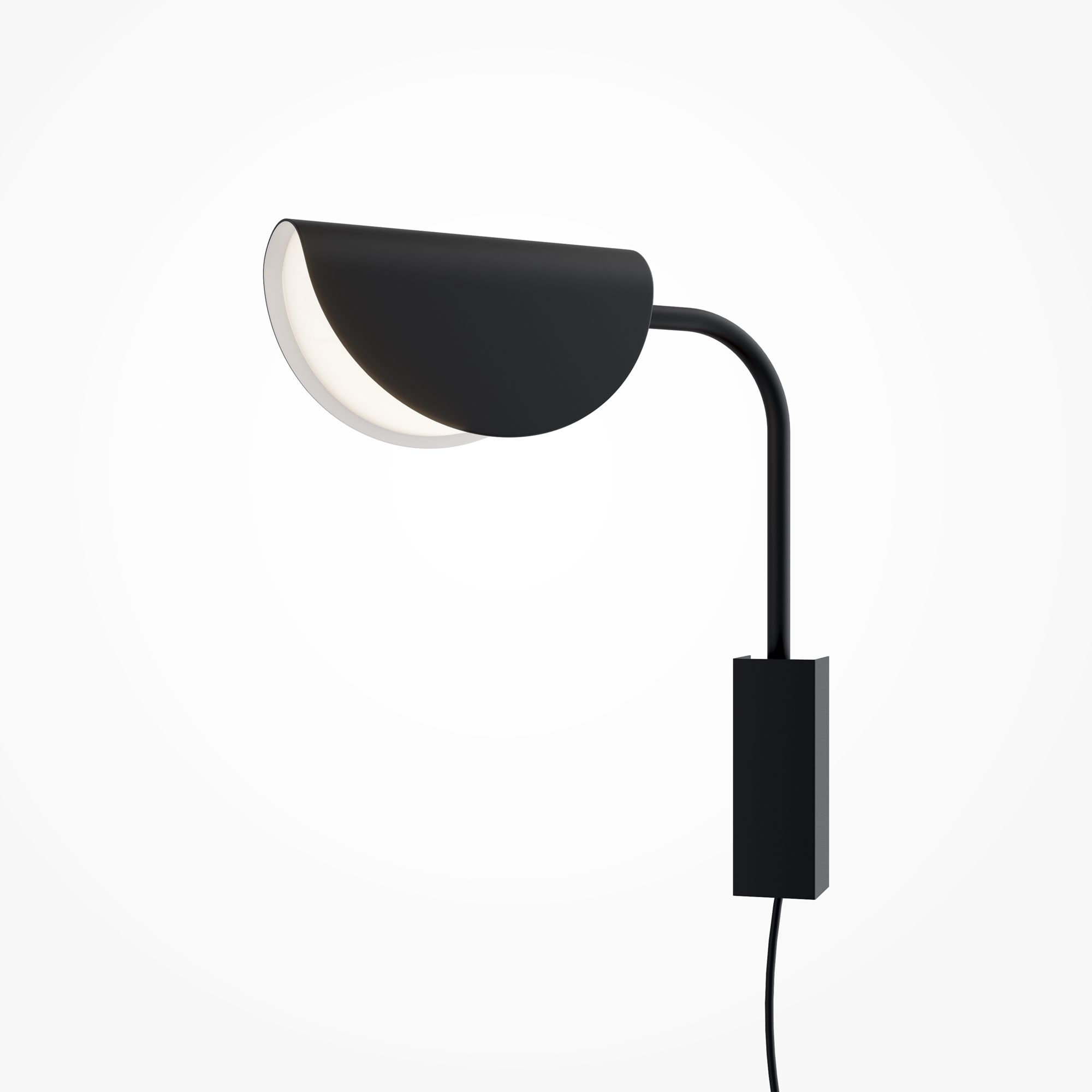 Produse - Aplică de perete Mollis, Metal Negru, 7W, MAYTONI MOD126WL-01B