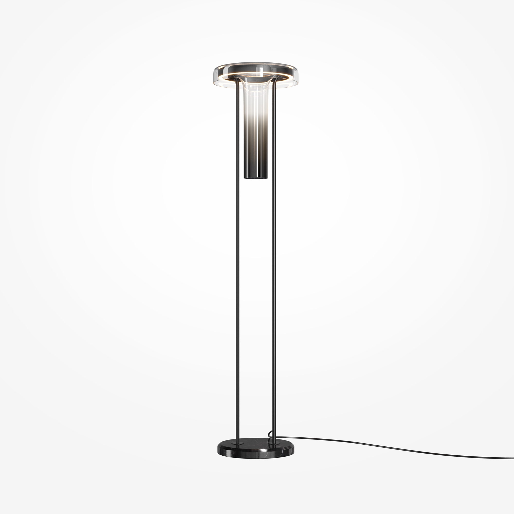 Lampadar Ikebana Negru Metal 24W MAYTONI MOD463FL-L24B3K [5]