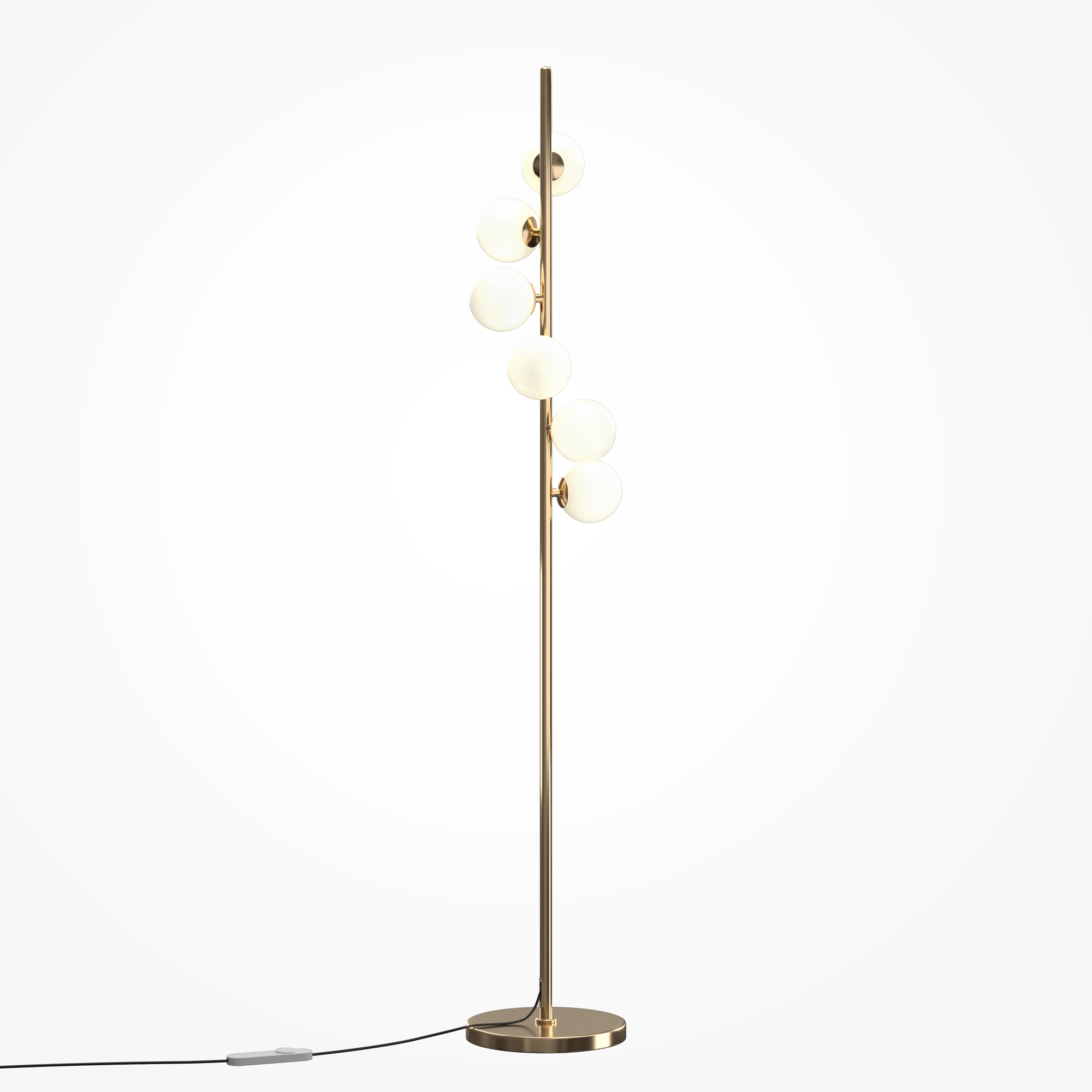 Lampadar Dallas Auriu Metal 28W MAYTONI MOD545FL-06G [2]