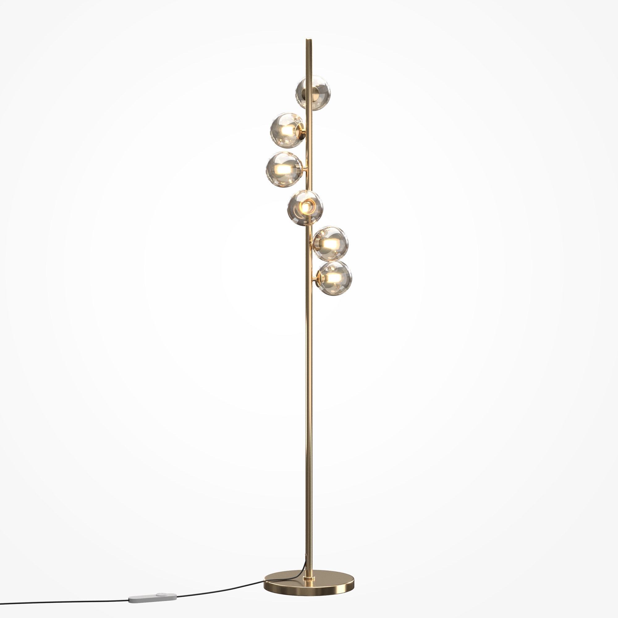 Lampadar Dallas Auriu Metal 28W MAYTONI MOD545FL-06G1 [2]