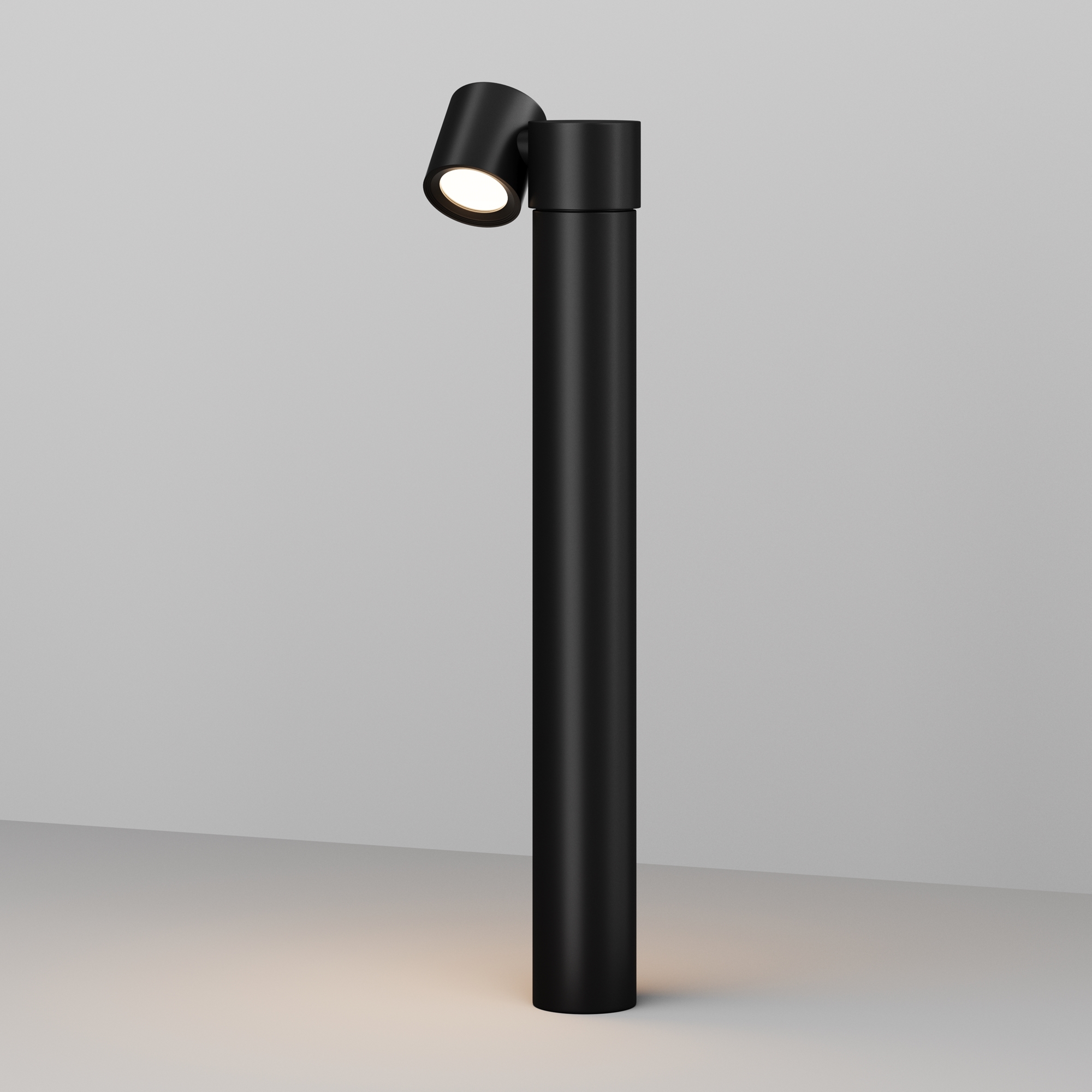 Corpuri iluminat exterior - Corp de iluminat peisagistic Wall Street, Aluminiu Negru, 50W, MAYTONI O010FL-01B