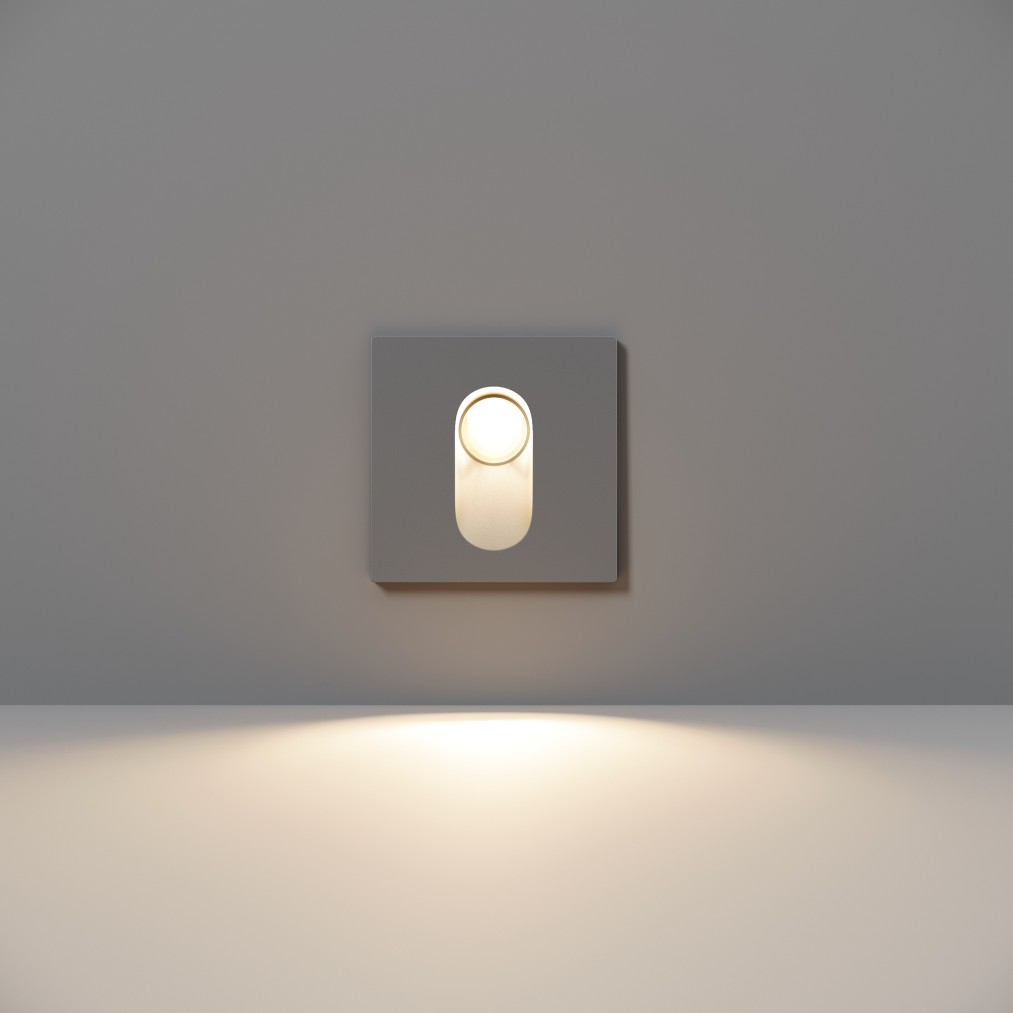 Iluminat pentru scări Via Urbana, Aluminiu Gri, 3W, MAYTONI O022-L3GR [1]