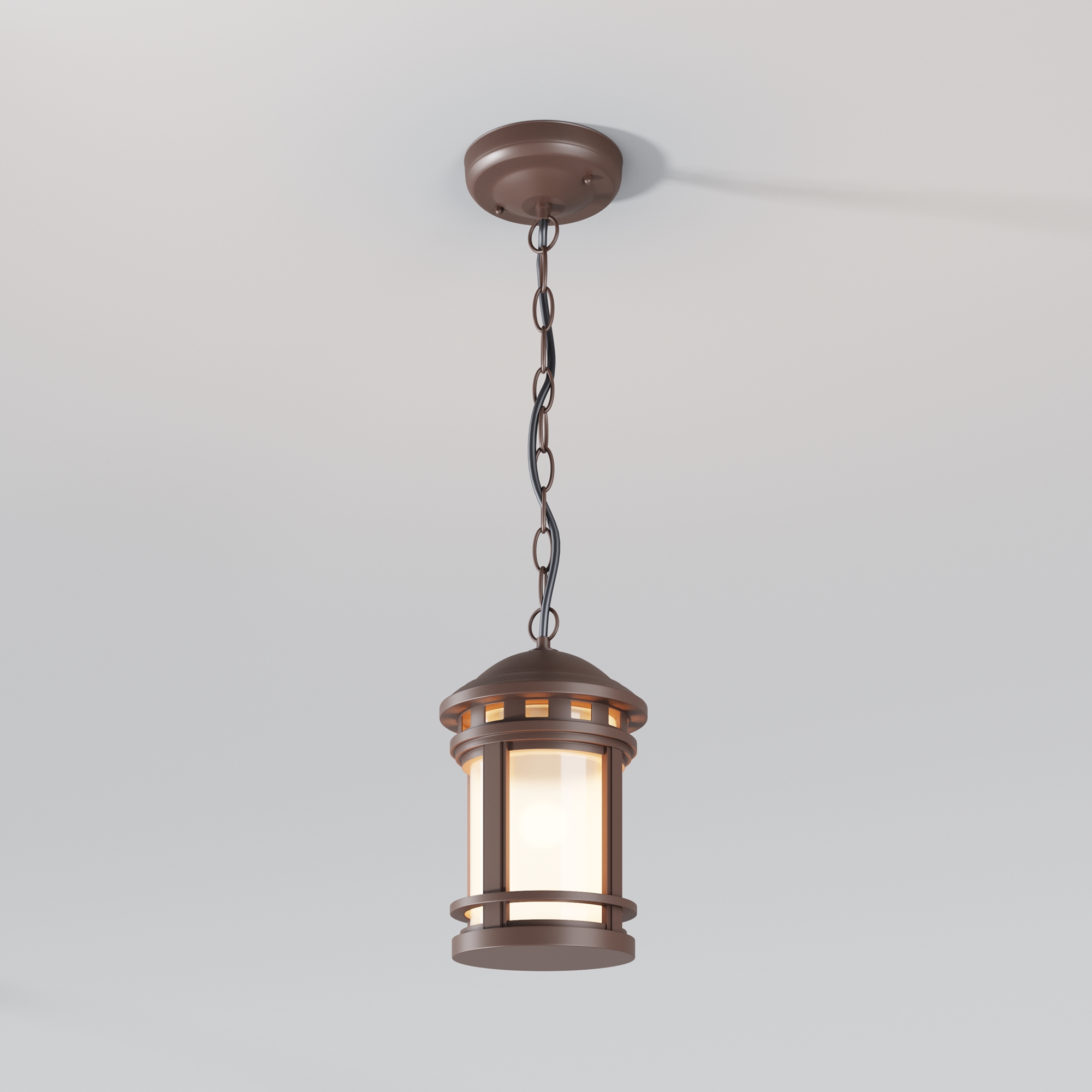 Produse - Corp de iluminat suspendat de exterior Salamanca, Aluminiu Maro, 60W, MAYTONI O031PL-01BR