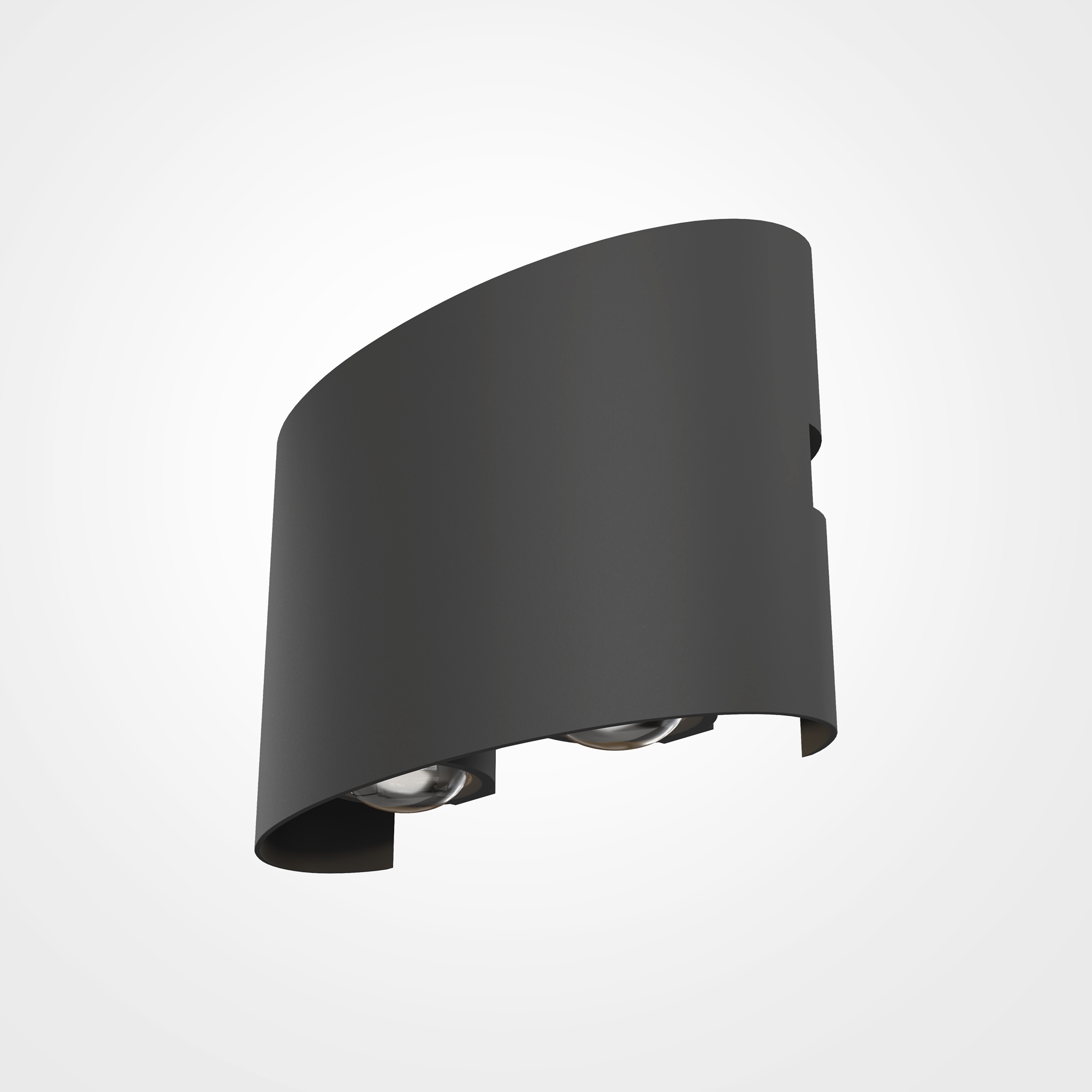 Produse - Iluminat arhitectural Strato, Metal Gri, 4W, MAYTONI O417WL-L4GR3K