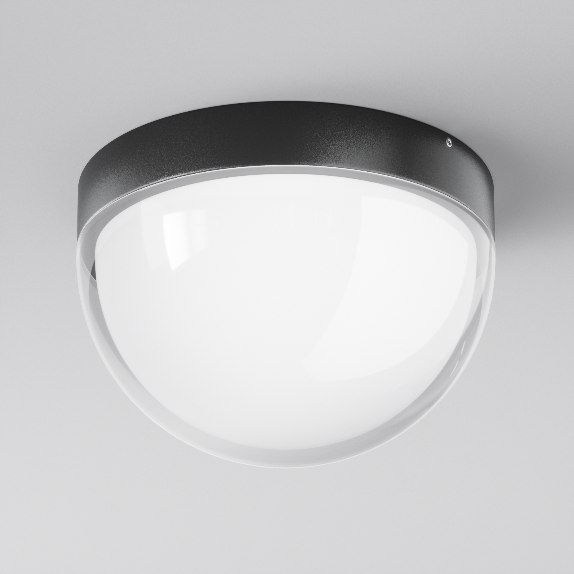 Plafonieră de exterior Mon, Aluminiu și plastic Grafit, 12W, MAYTONI O438CL-L12GF3K [6]