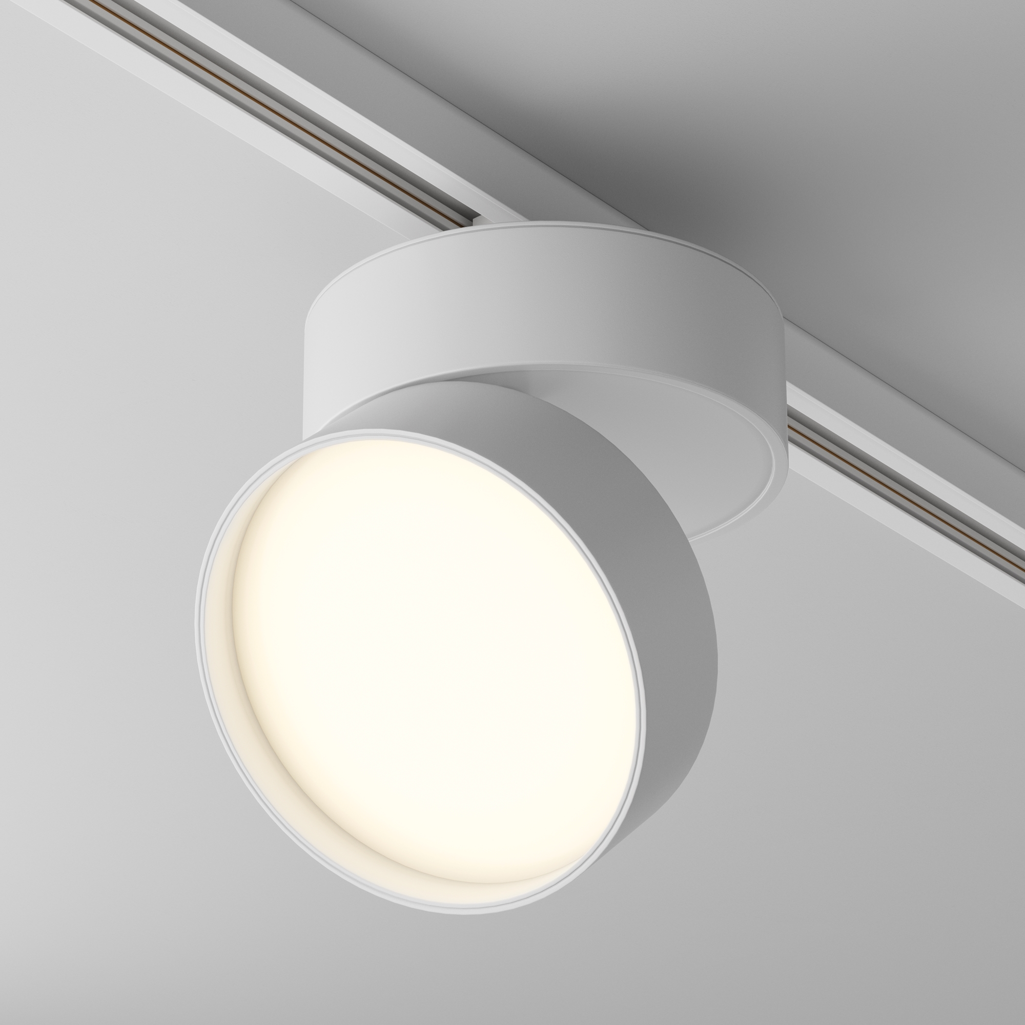 Corp de iluminat pe șină ONDA, Aluminiu Alb, 18W, MAYTONI TR007-1-18W3K-W-1 [6]