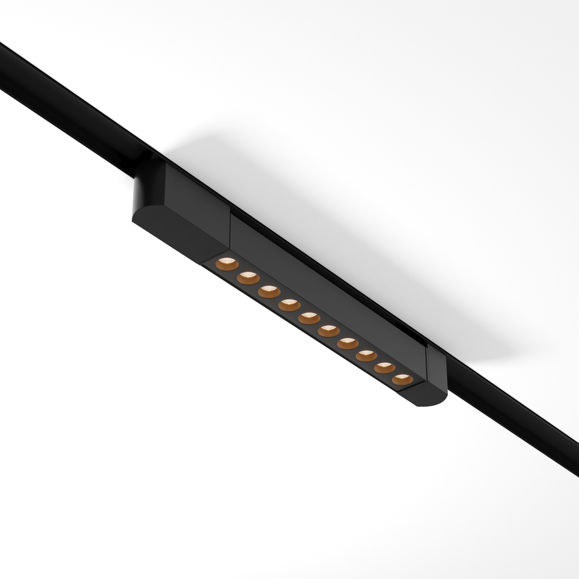 Corp de iluminat pe șină Points Rot, Aluminiu și plastic Negru, 10W, MAYTONI TR010-1-10W3K-M-B-DE [5]