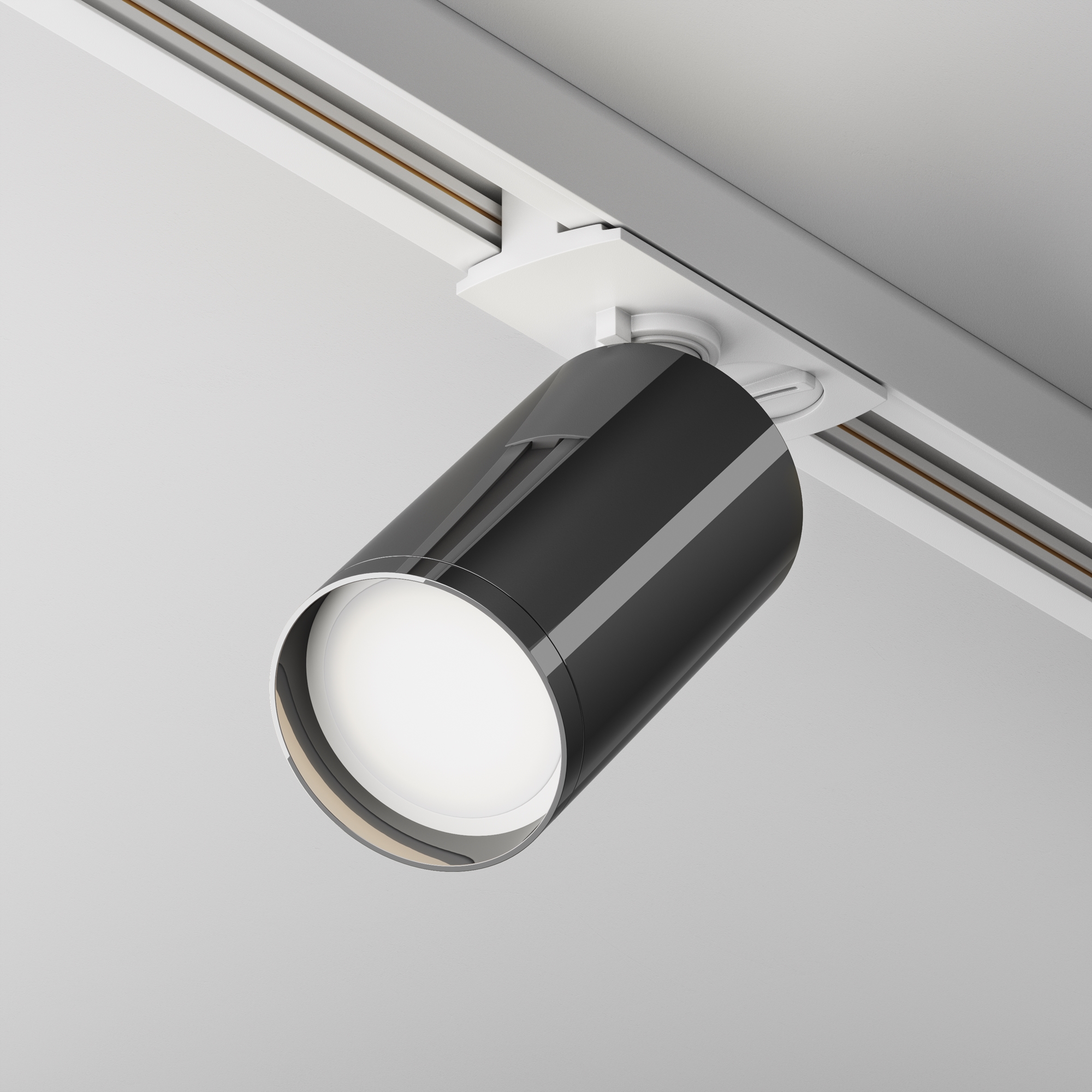Produse - Corp de iluminat pe șină Focus S, Aluminiu Alb, 10W, MAYTONI TR020-1-U-GU10-WGF