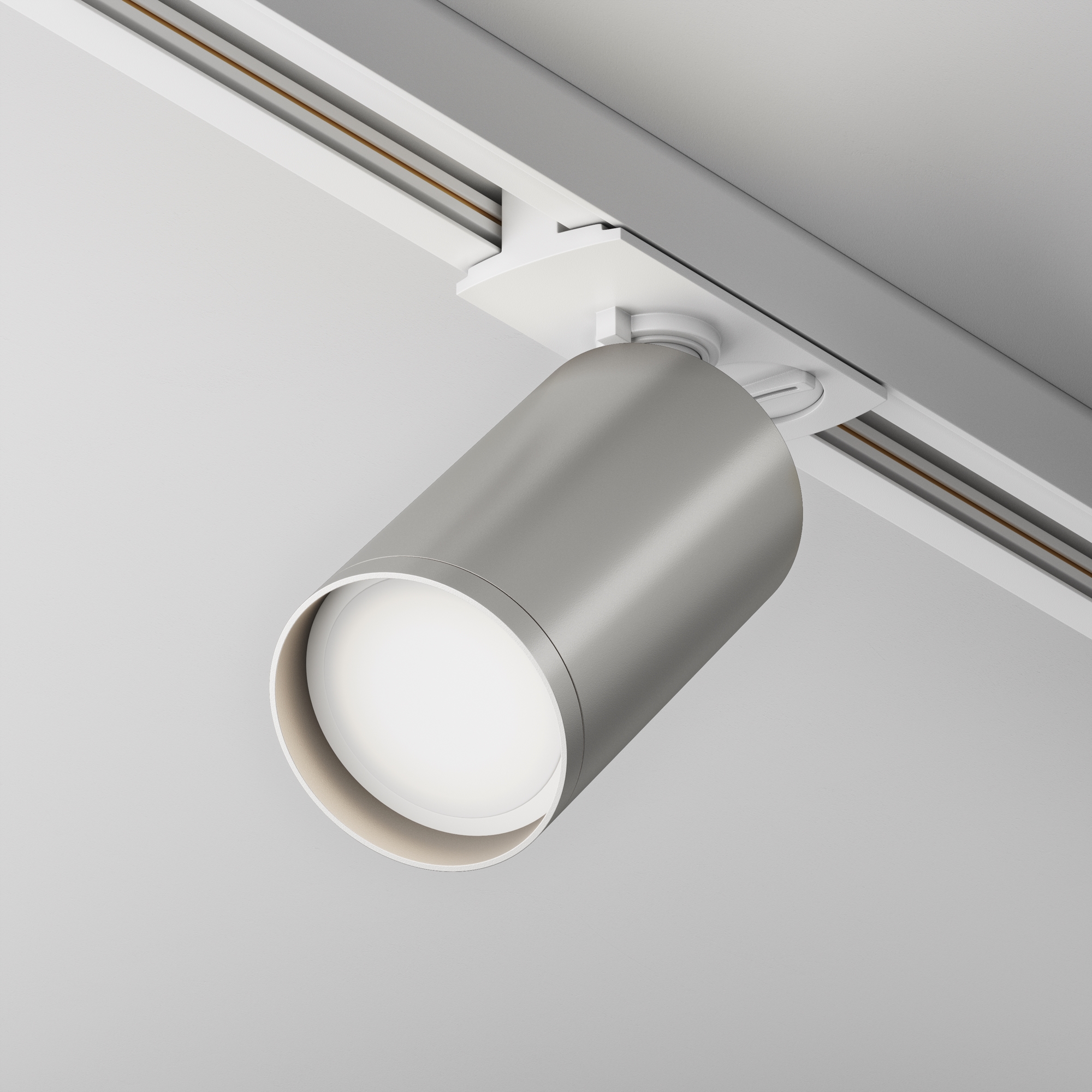 Promotii - Corp de iluminat pe șină Focus S, Aluminiu Alb, 10W, MAYTONI TR020-1-U-GU10-WS