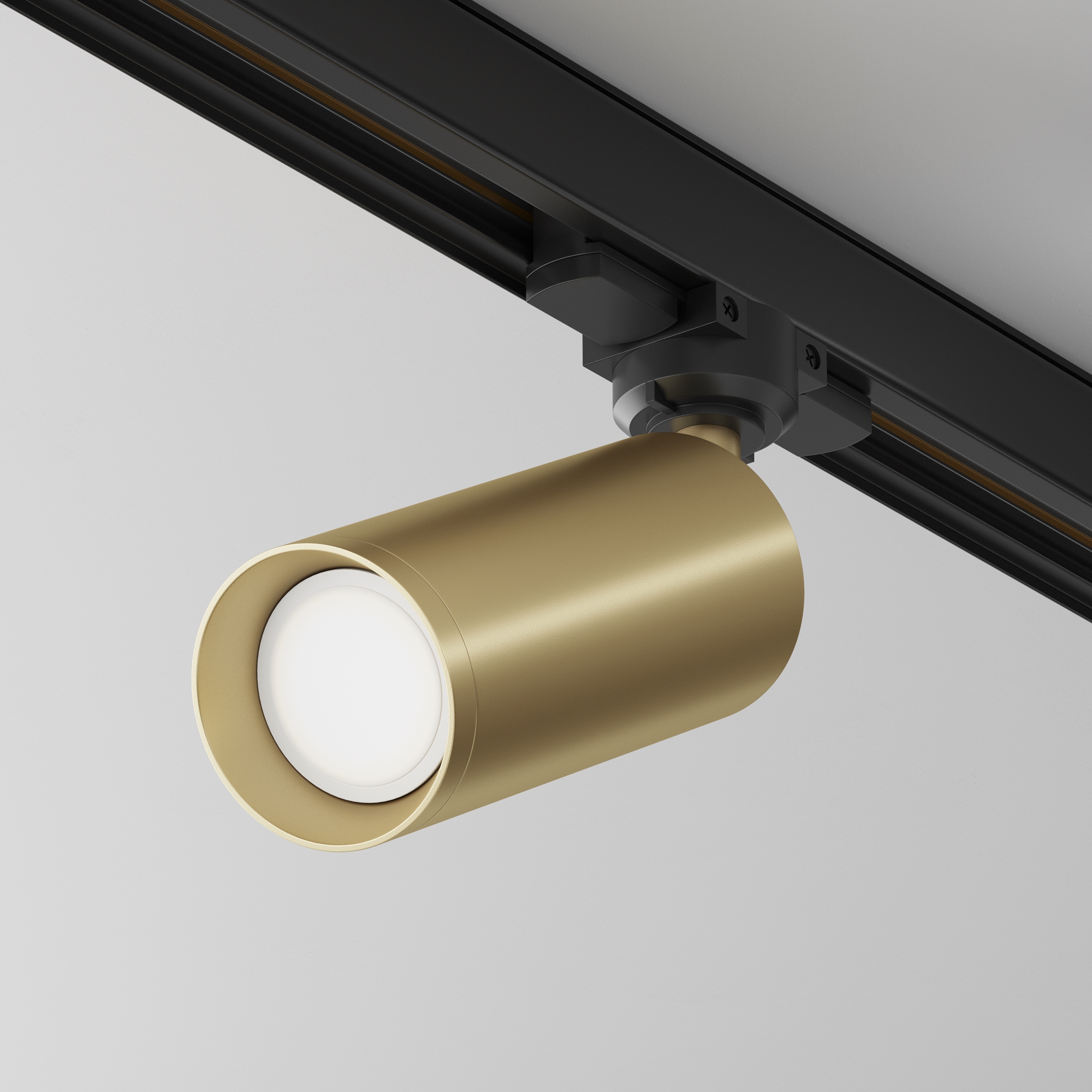 Produse - Corp de iluminat pe șină Focus, Aluminiu Negru, 10W, MAYTONI TR028-3-GU10-MG