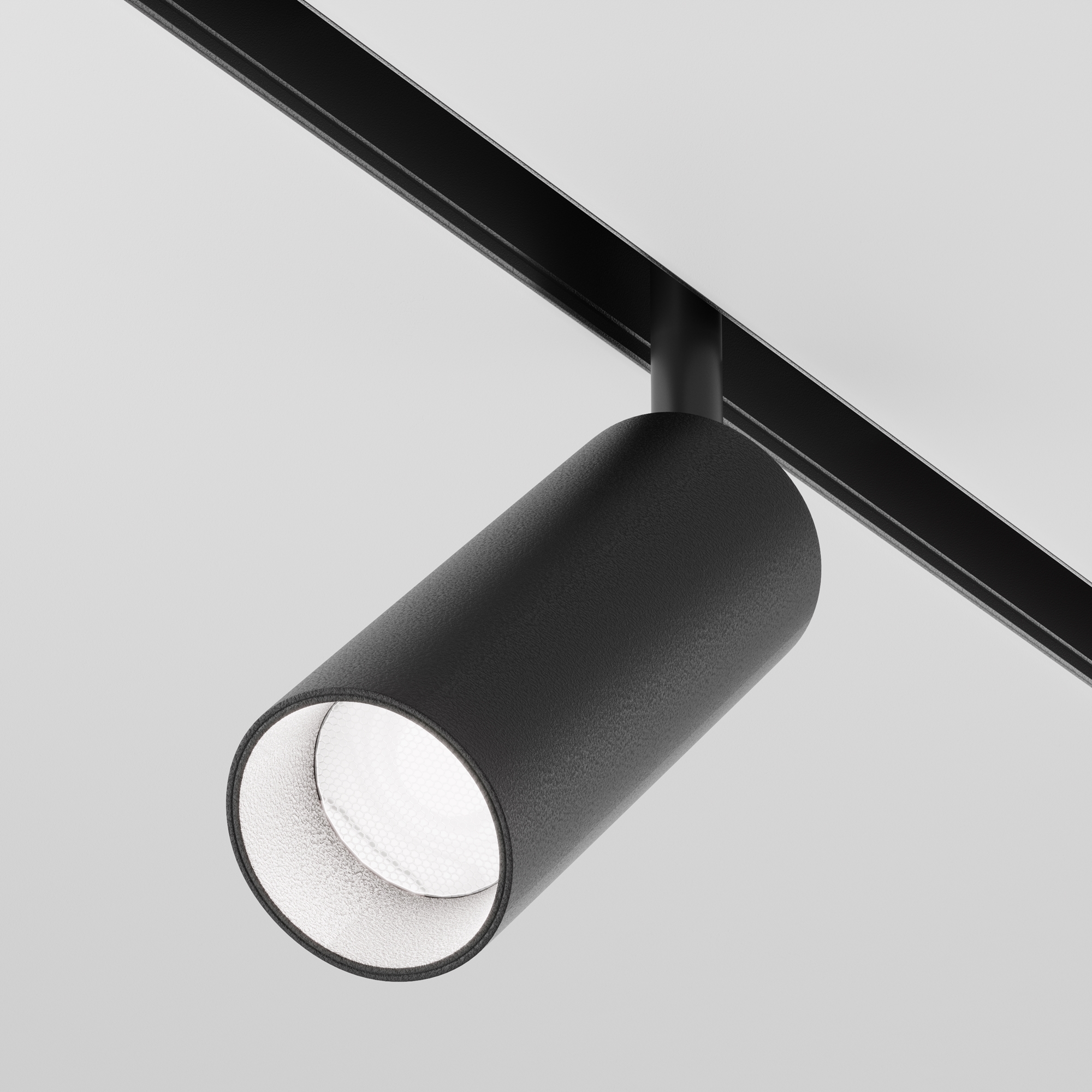 Corp de iluminat pe șină Focus LED, Aluminiu Negru, 12W, MAYTONI TR032-4-12WTW-S-DD-B [4]