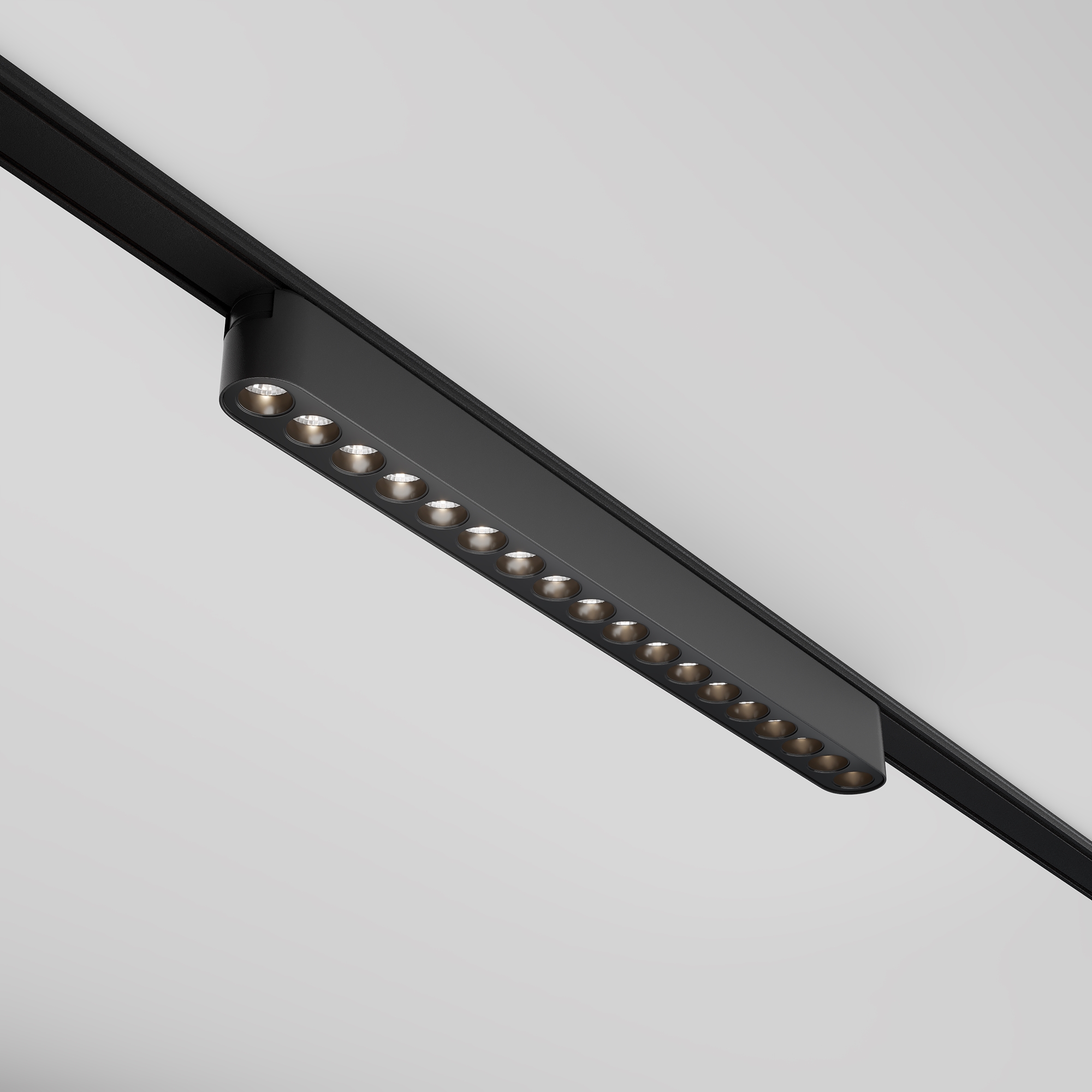 Corp de iluminat pe șină Points, Aluminiu Negru, 16W, MAYTONI TR082-1-18W4K-M-B [5]