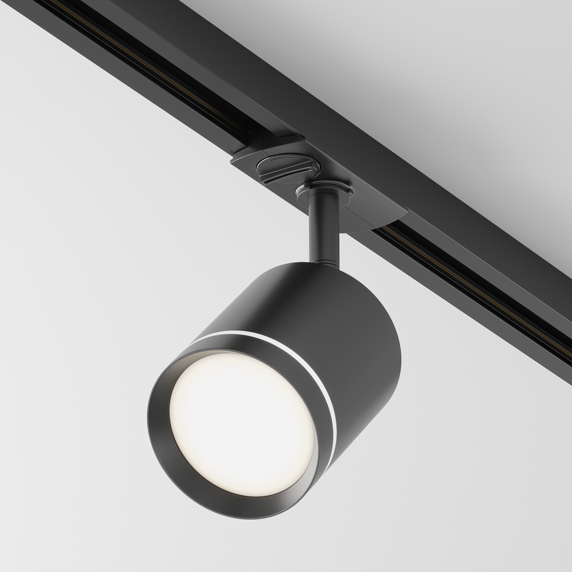 Corp de iluminat pe șină ORLO, Metal, aluminiu, plastic Negru, 5W, MAYTONI TR085-1-5W4K-B [5]