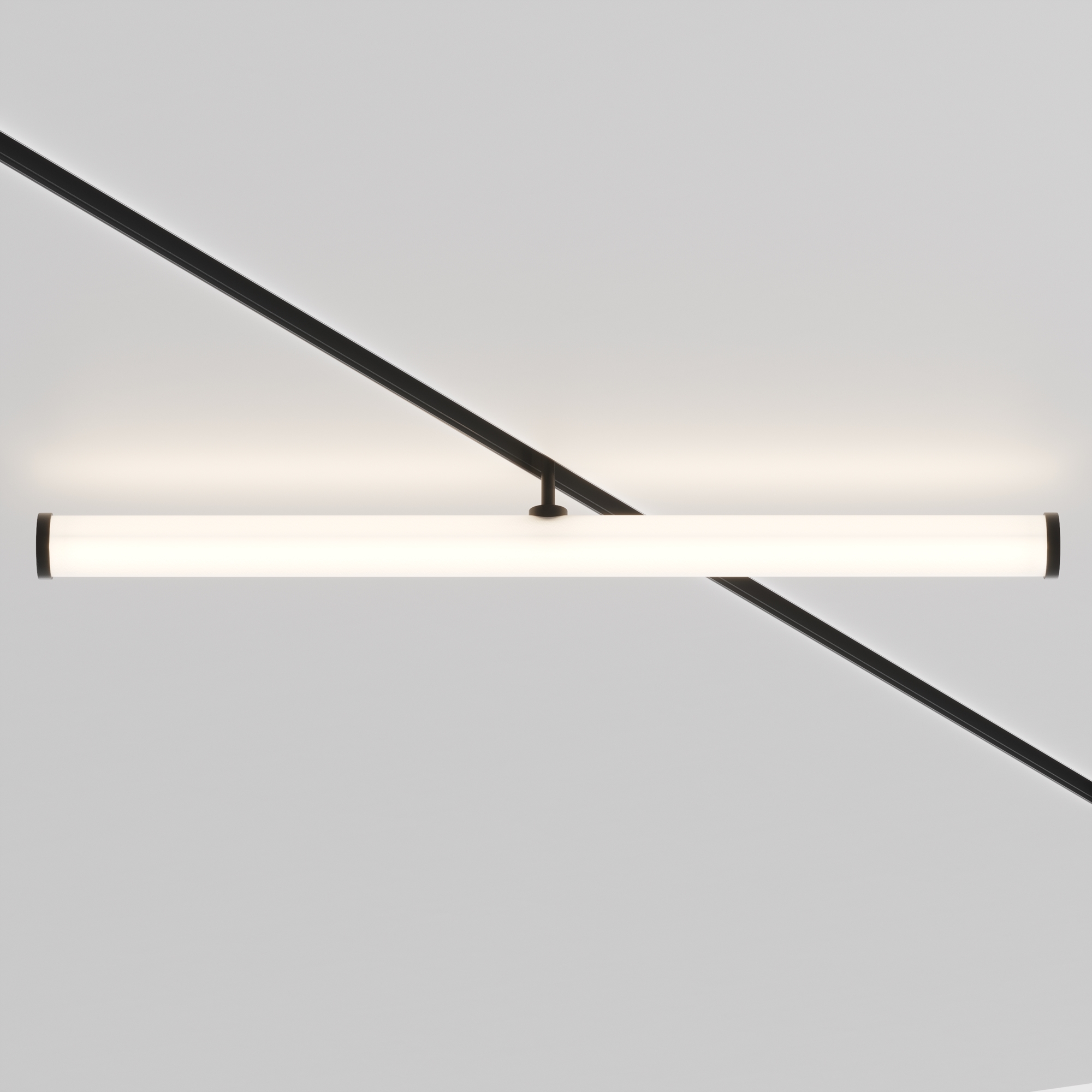 Produse - Corp de iluminat pe șină Larc, Aluminiu Negru, 25W, MAYTONI TR086-4-25W-DS-B